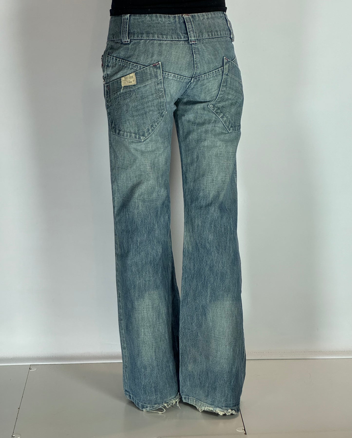 Lågmidjade jeans stl: XS