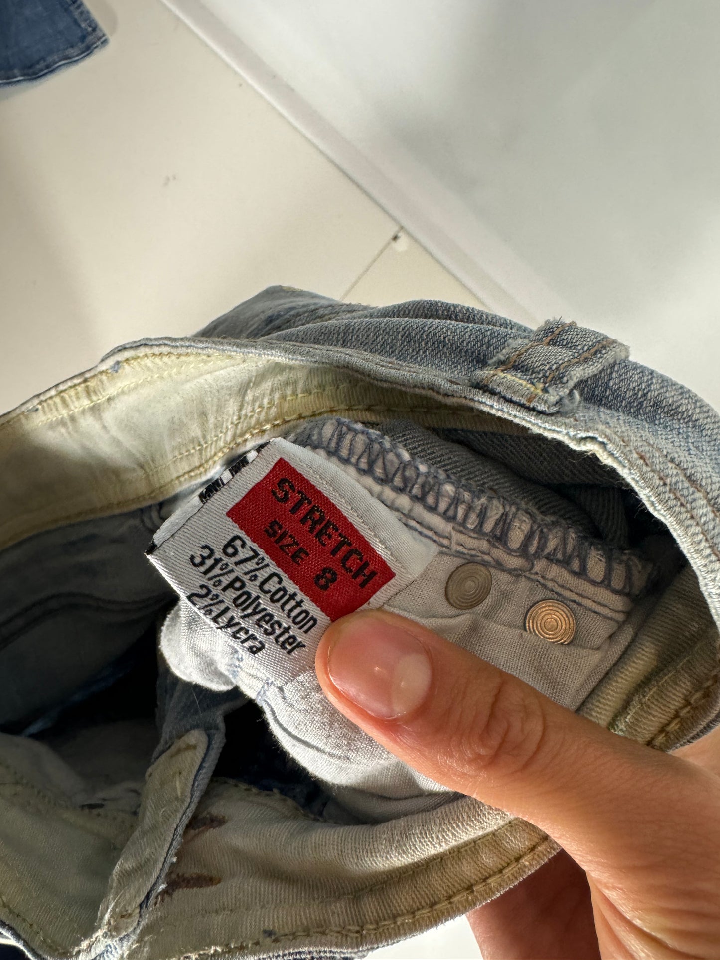Lågmidjade jeans stl: XXS