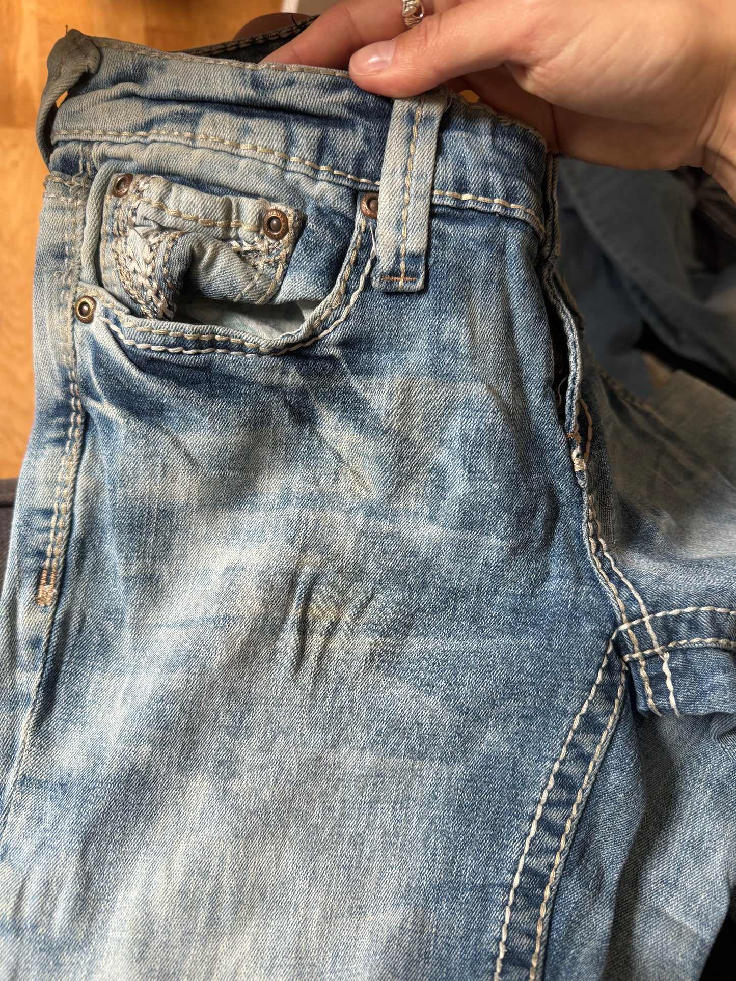 Lågmidjade jeans stl: XS