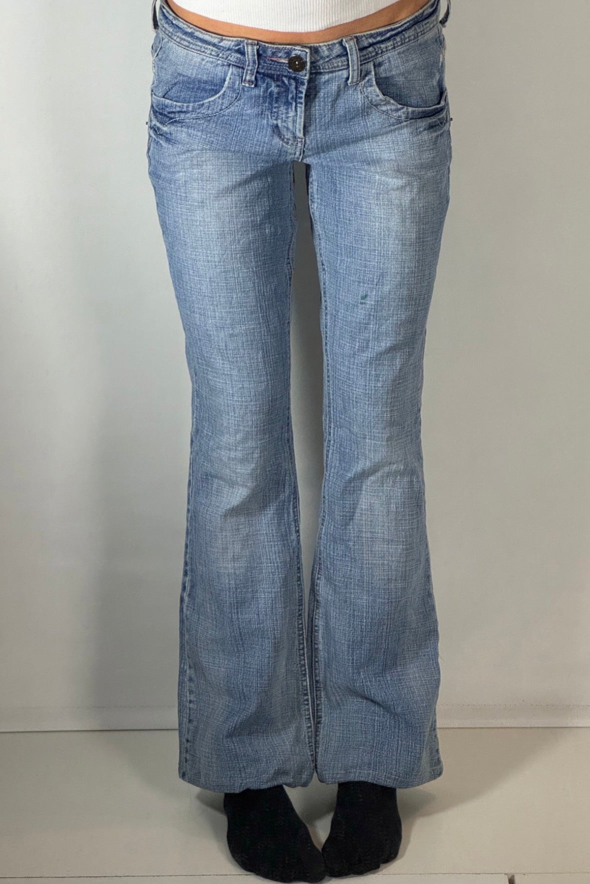 Lågmidjade jeans stl: S