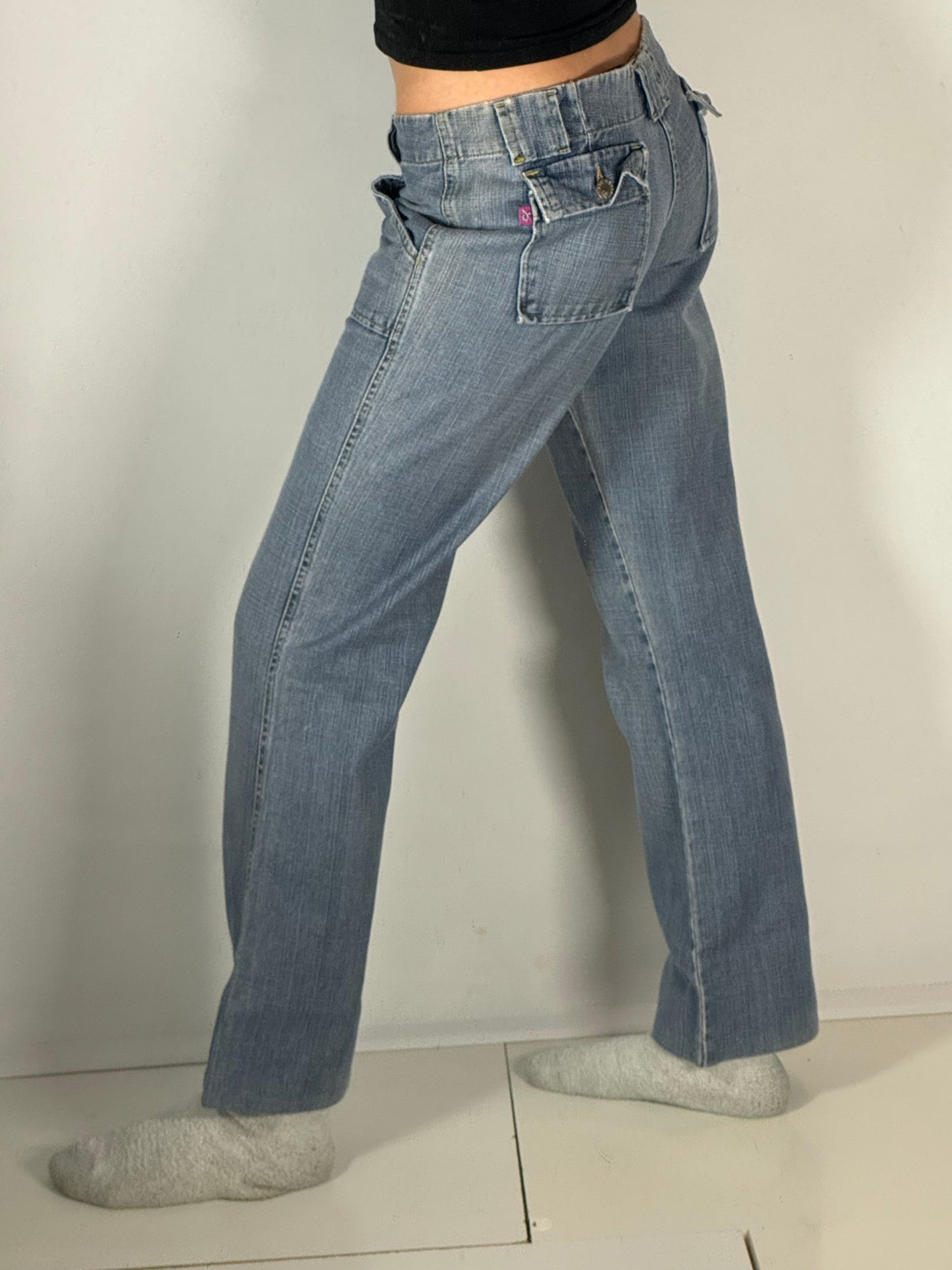 Lågmidjade jeans stl: S