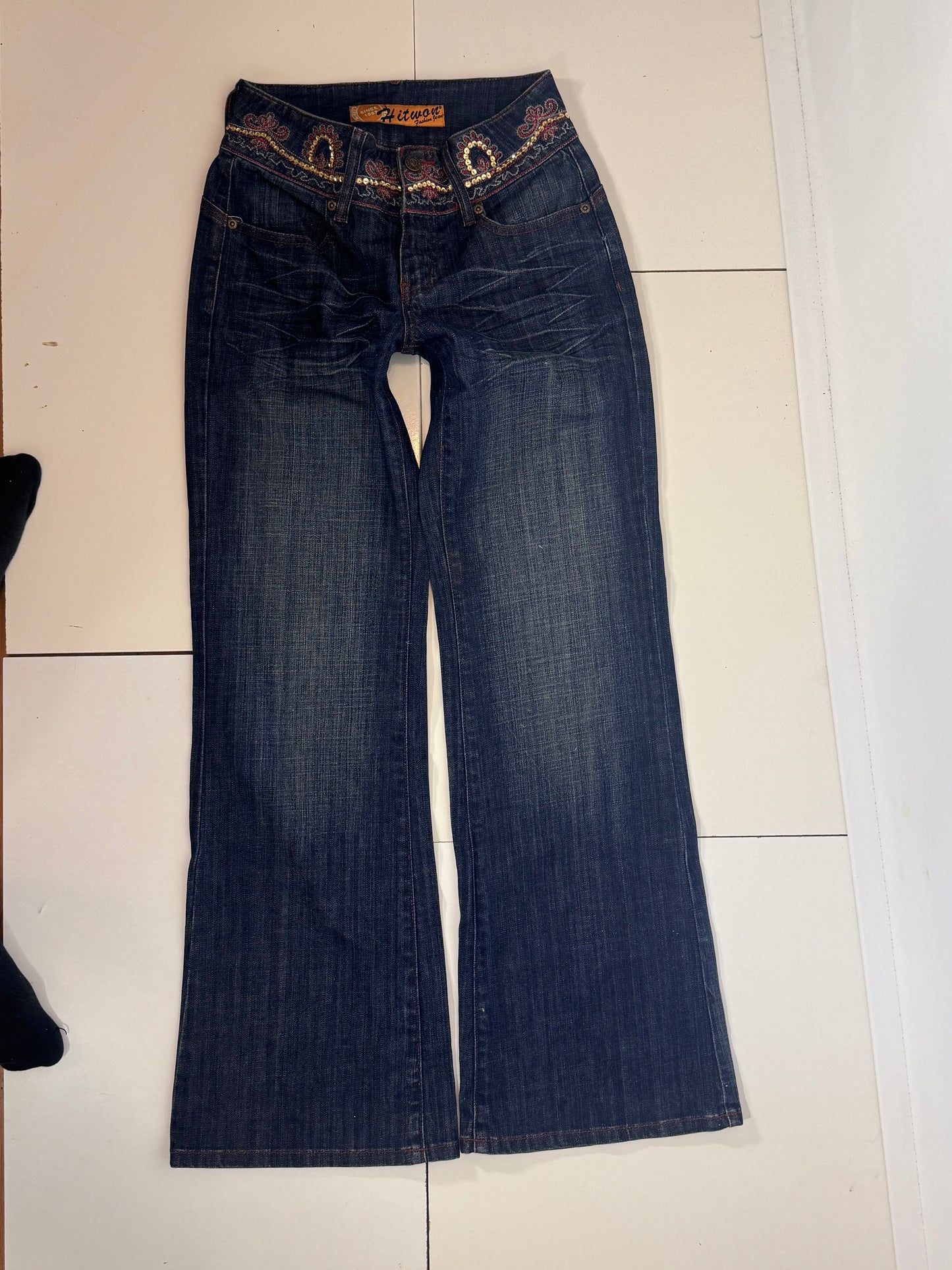 Lågmidjade jeans stl: XXS