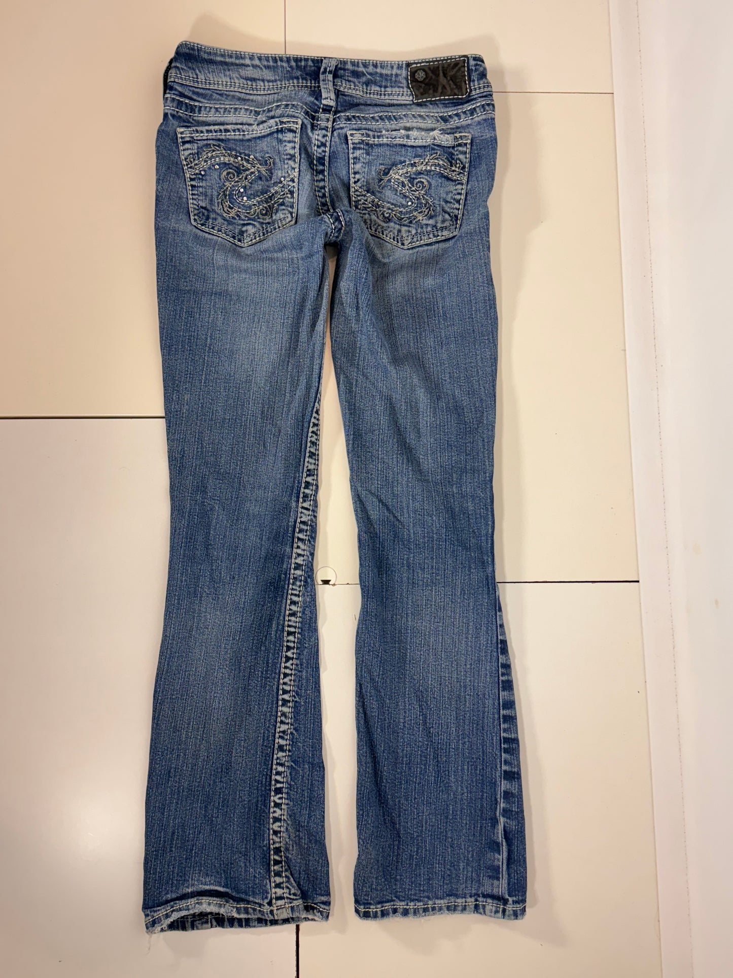 Lågmidjade jeans stl: XS