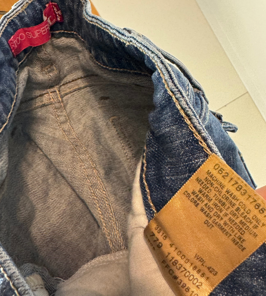 Levis jeans–stl: XS