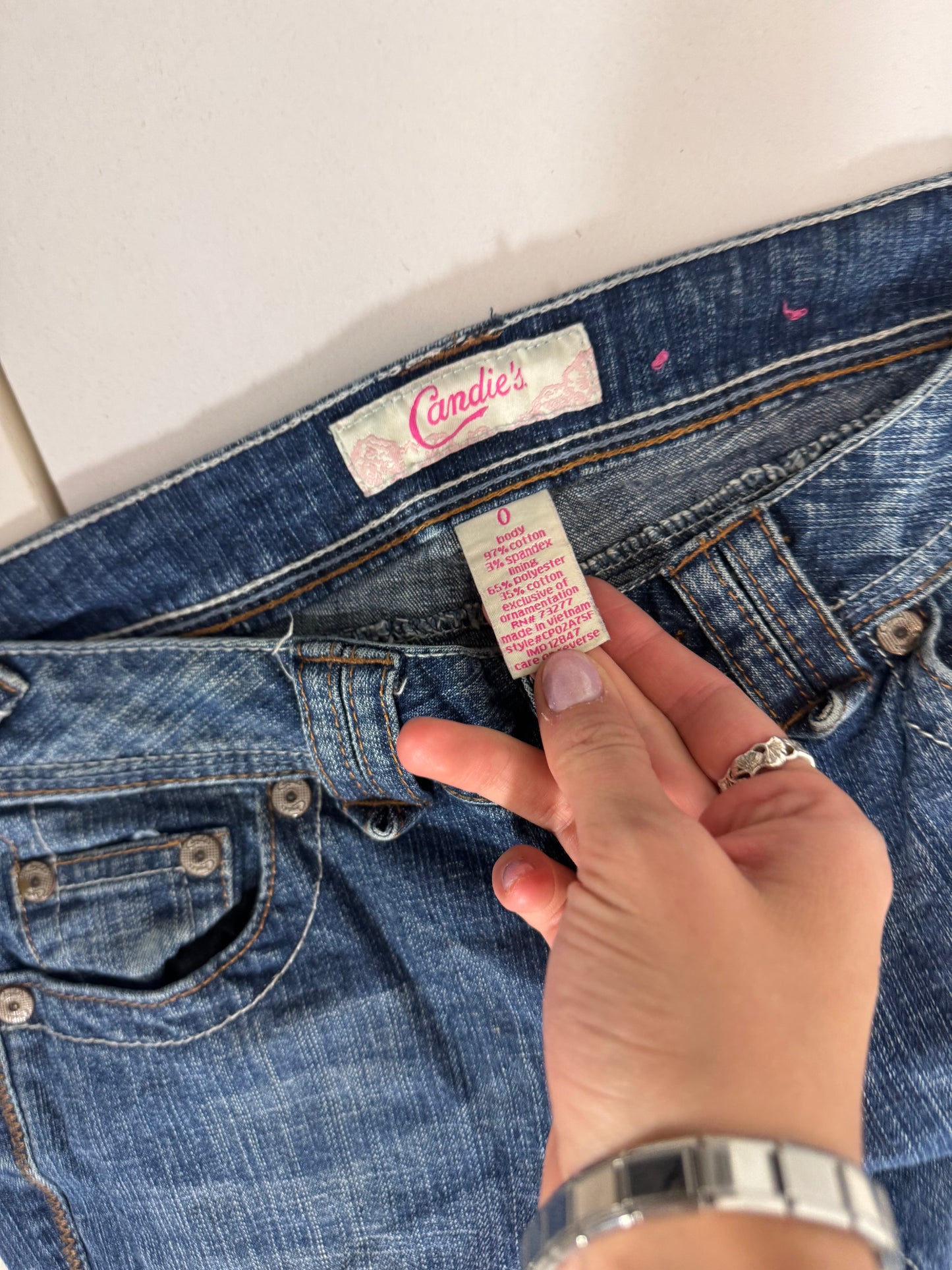 Lågmidjade jeans stl: XS
