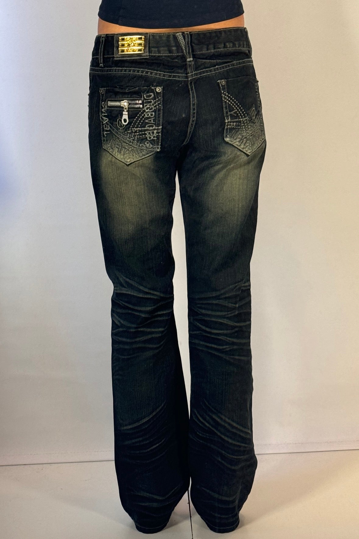 Lågmidjade jeans stl: XS