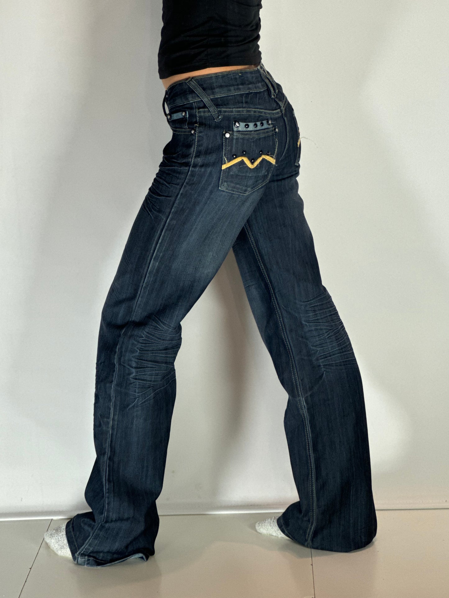 Lågmidjade jeans stl: XS/S