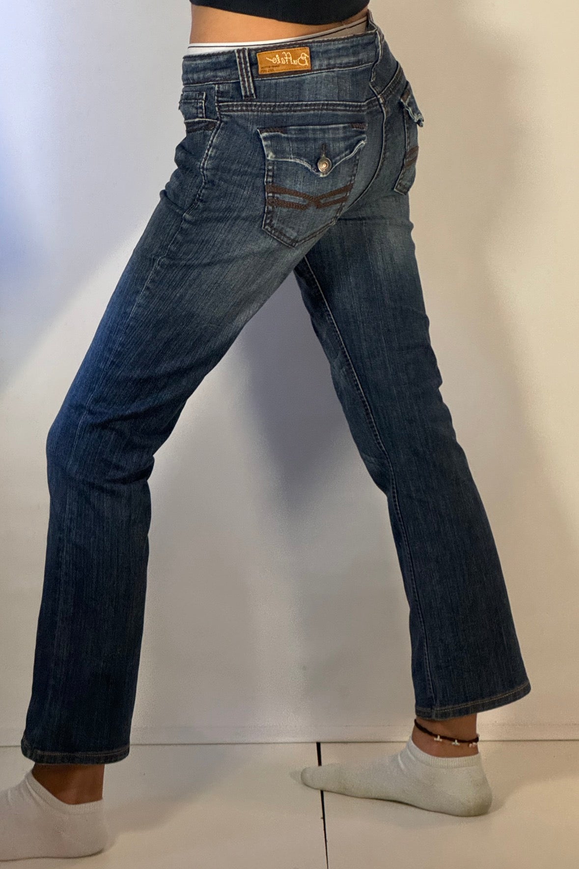 Lågmidjade jeans stl: S