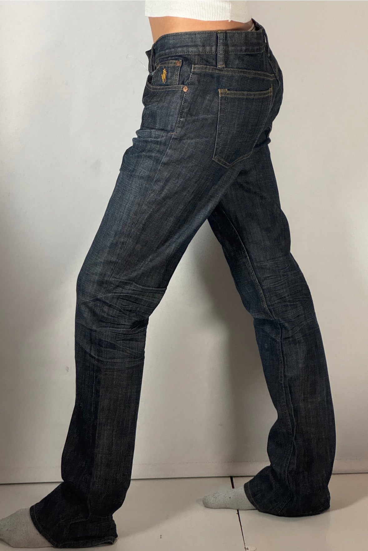 Lågmidjade jeans stl: S