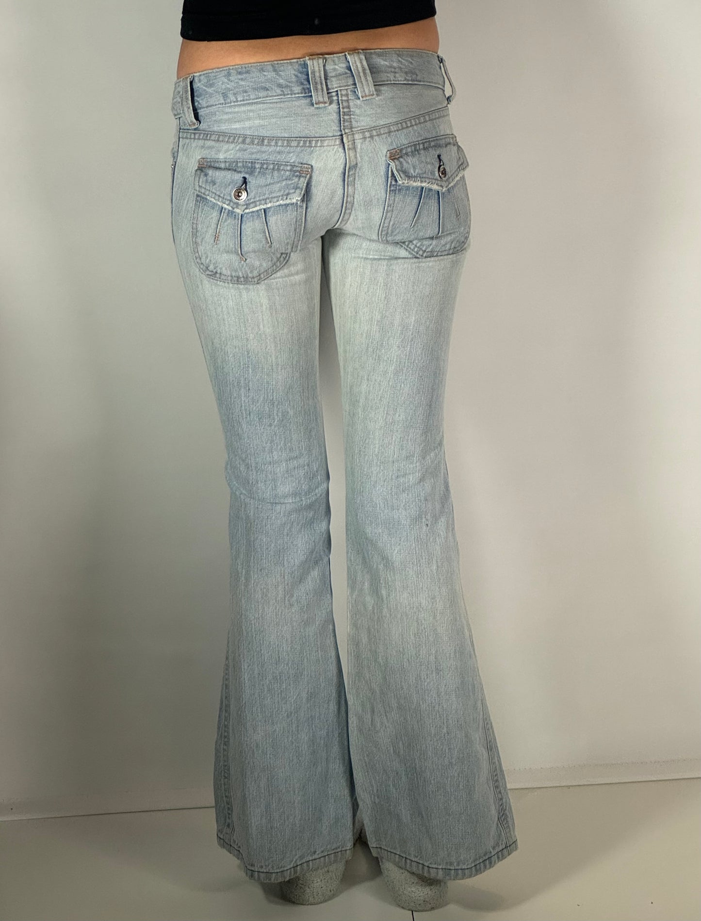 Lågmidjade jeans stl: XS
