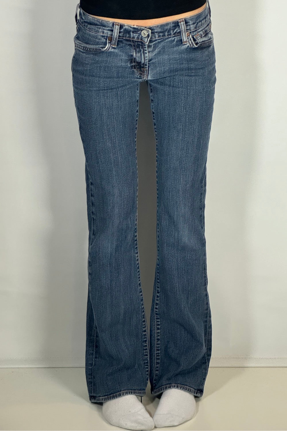 Lågmidjade jeans stl: S