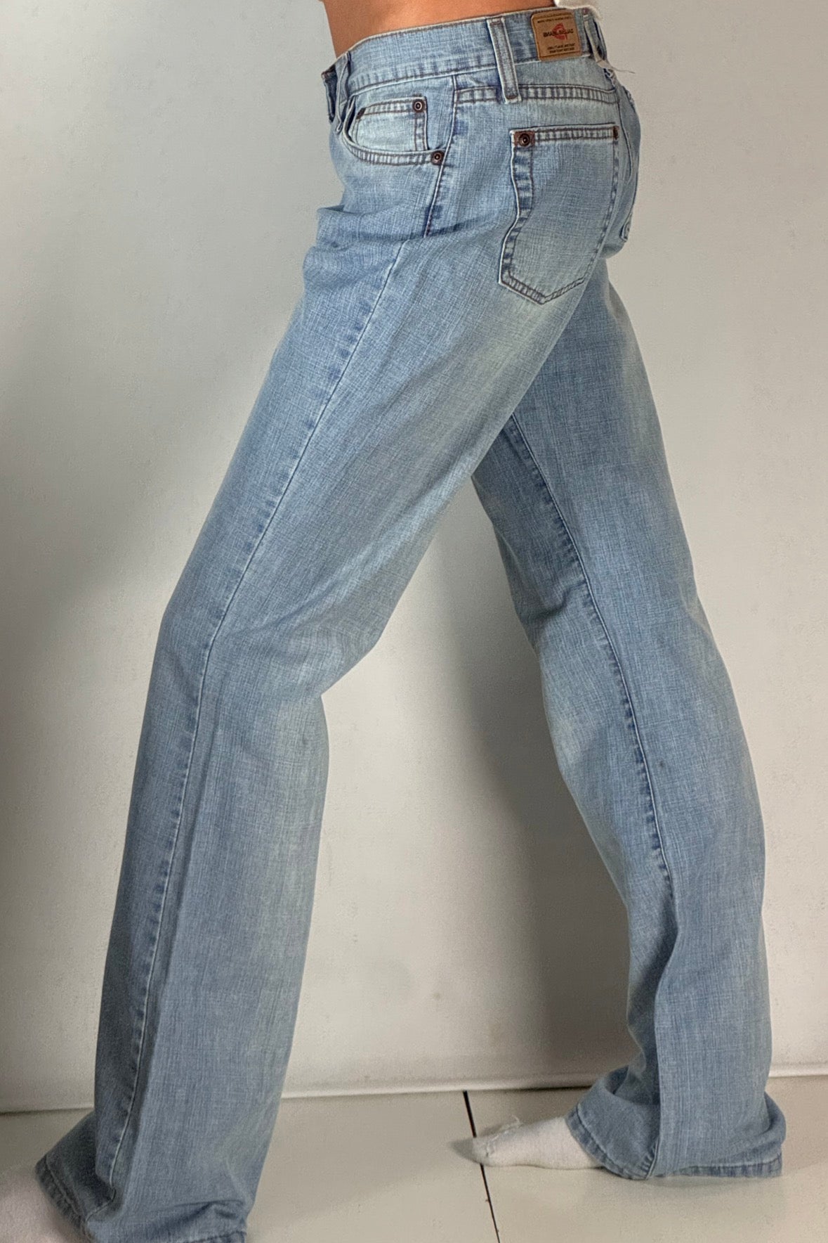 Lågmidjade jeans stl: S/M (W32/L34)