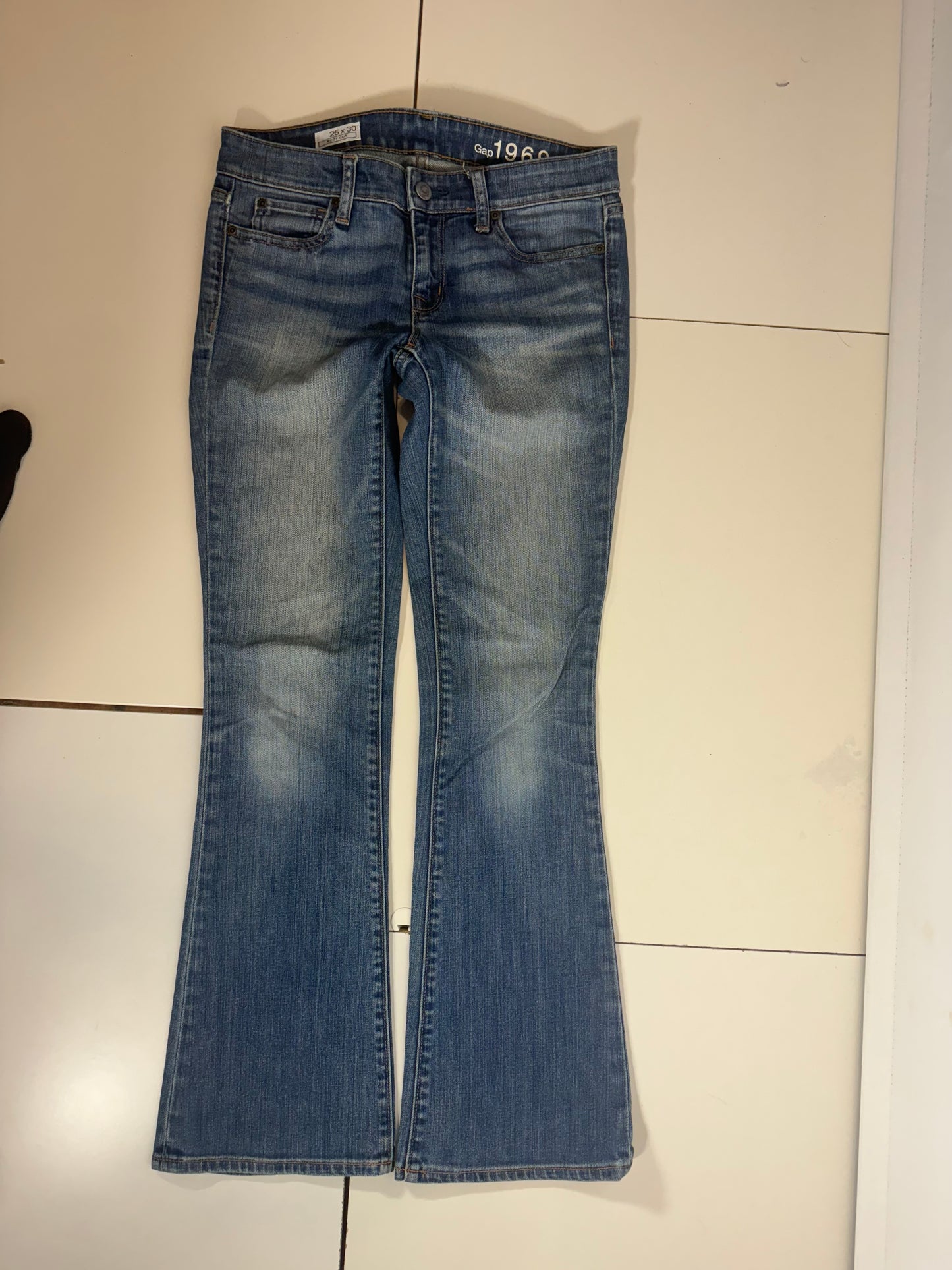 Lågmidjade jeans stl: XS