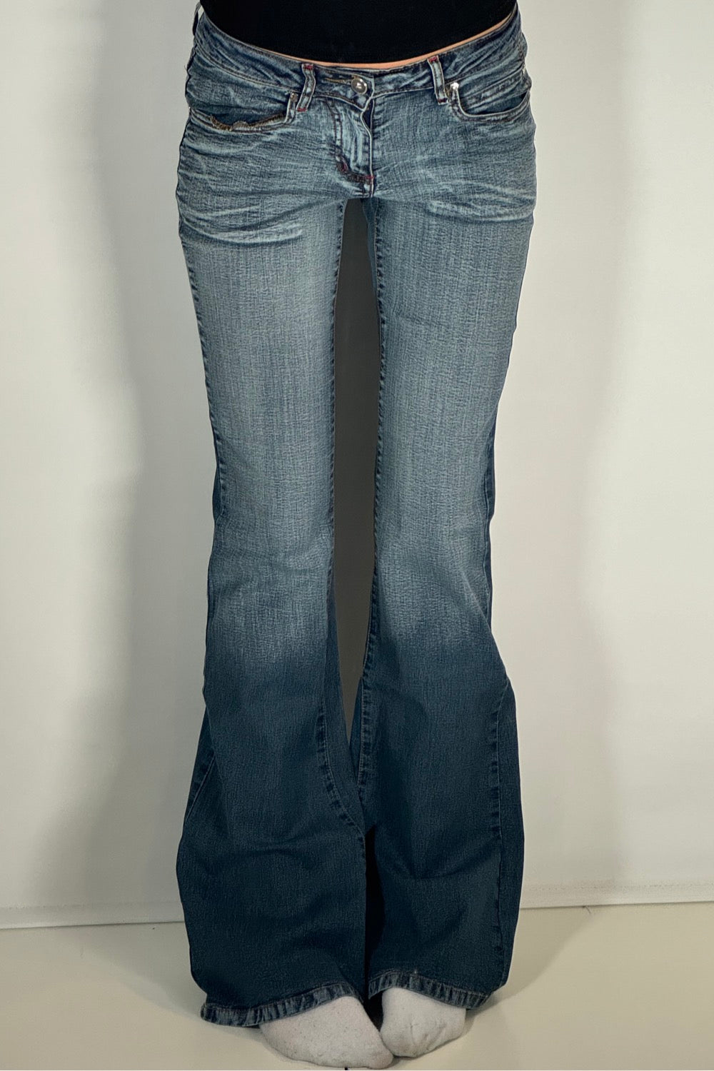 Lågmidjade jeans stl: XS