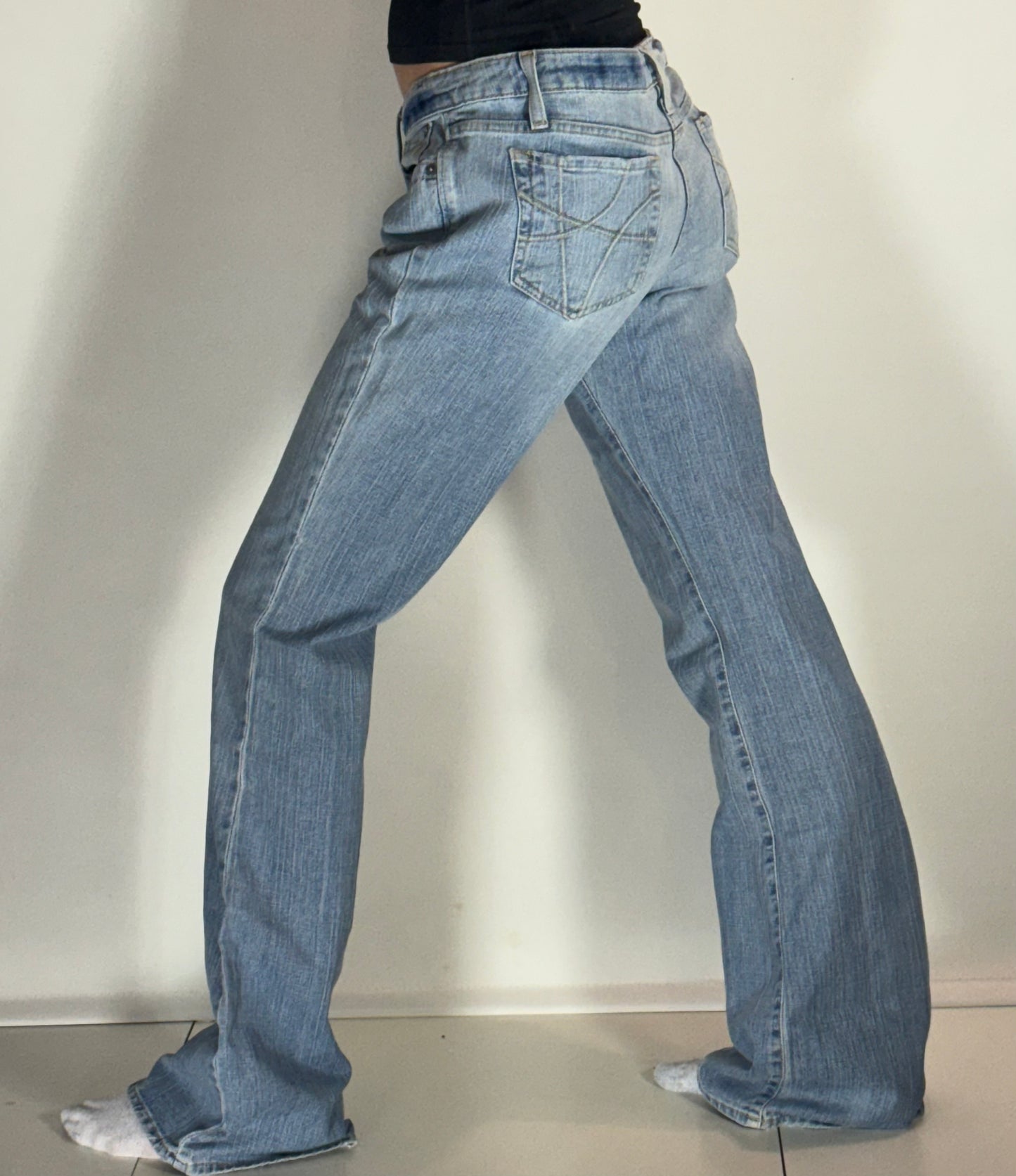 Lågmidjade jeans stl: S/M