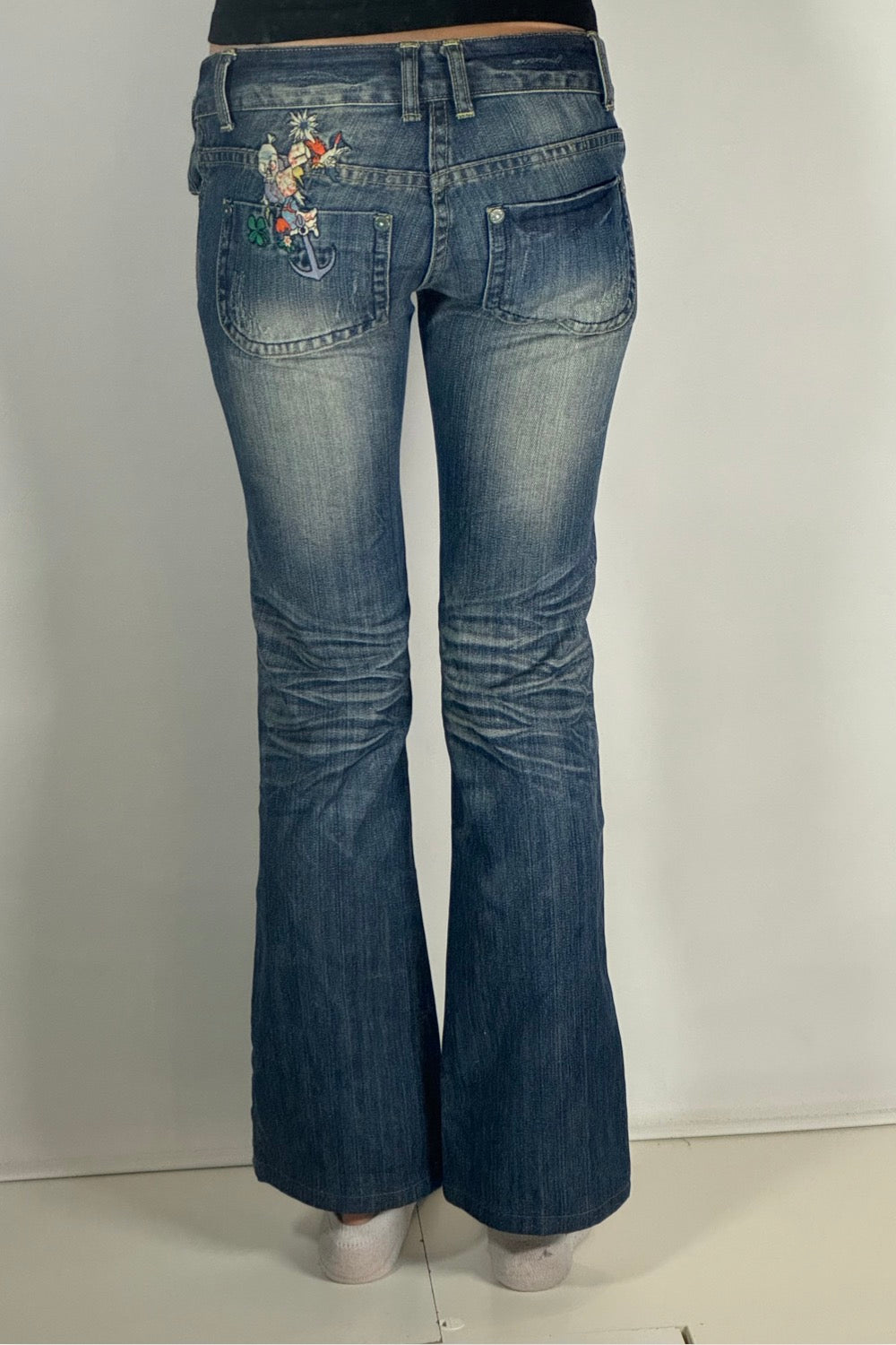 Lågmidjade jeans stl: XXS