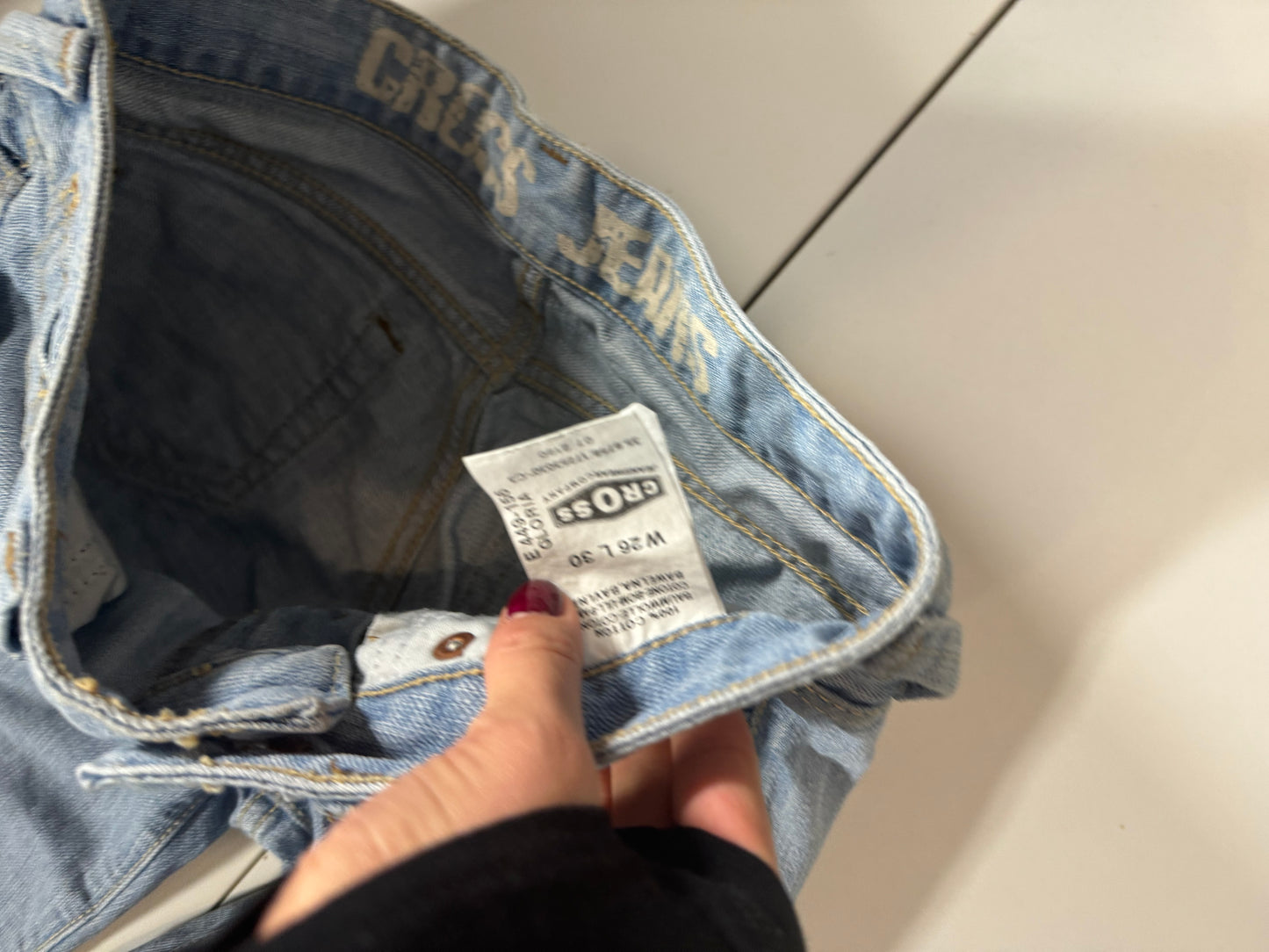 Lågmidjade jeans stl: XXS