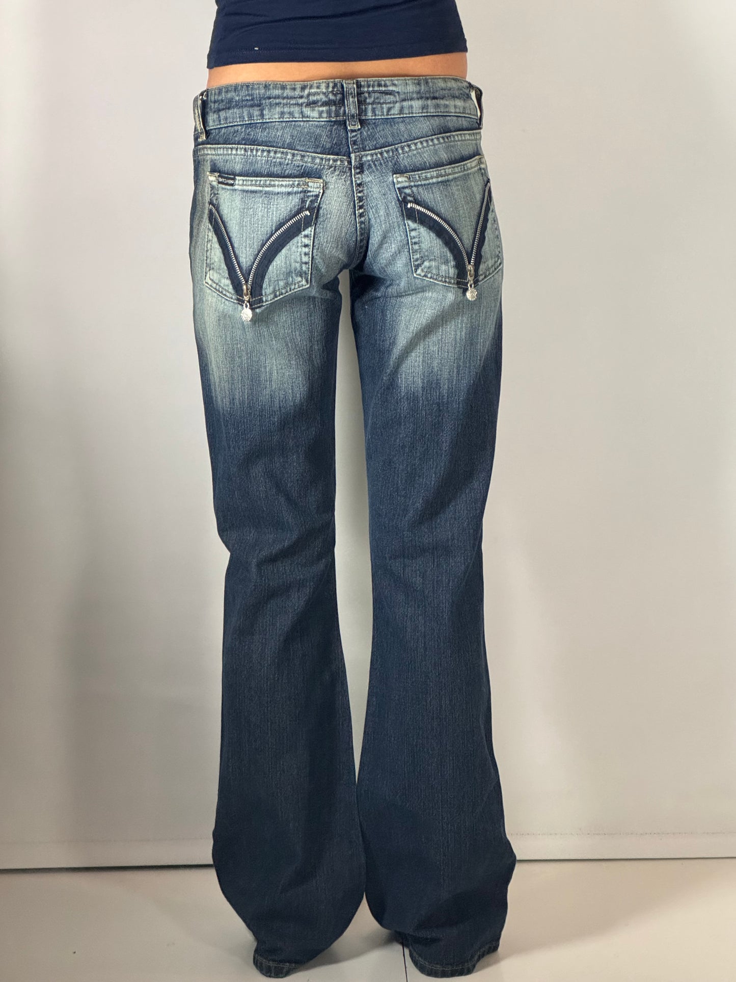 Lågmidjade jeans stl: XS