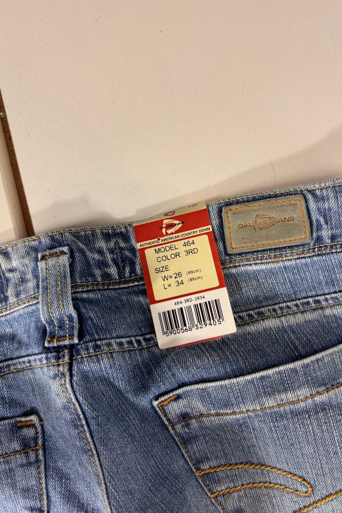 Lågmidjade jeans stl: XXS (W26/L34)