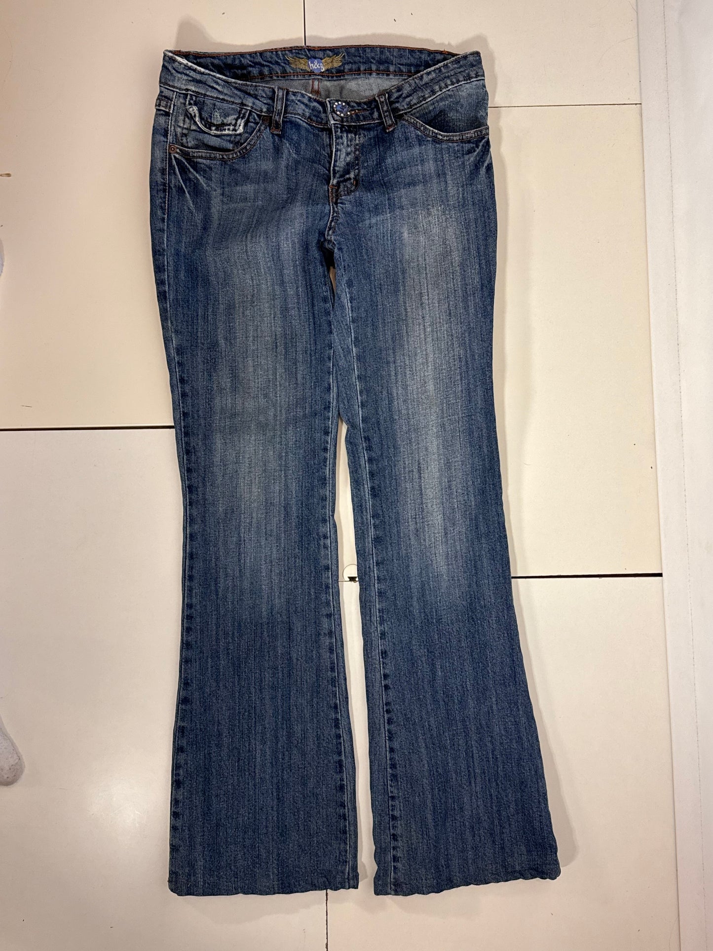 Lågmidjade jeans stl: S