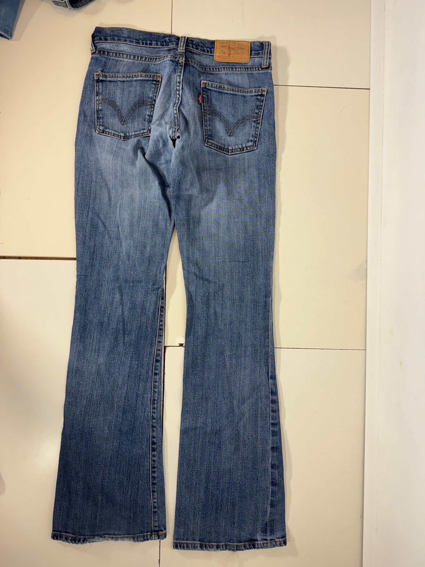 Lågmidjade jeans stl: S