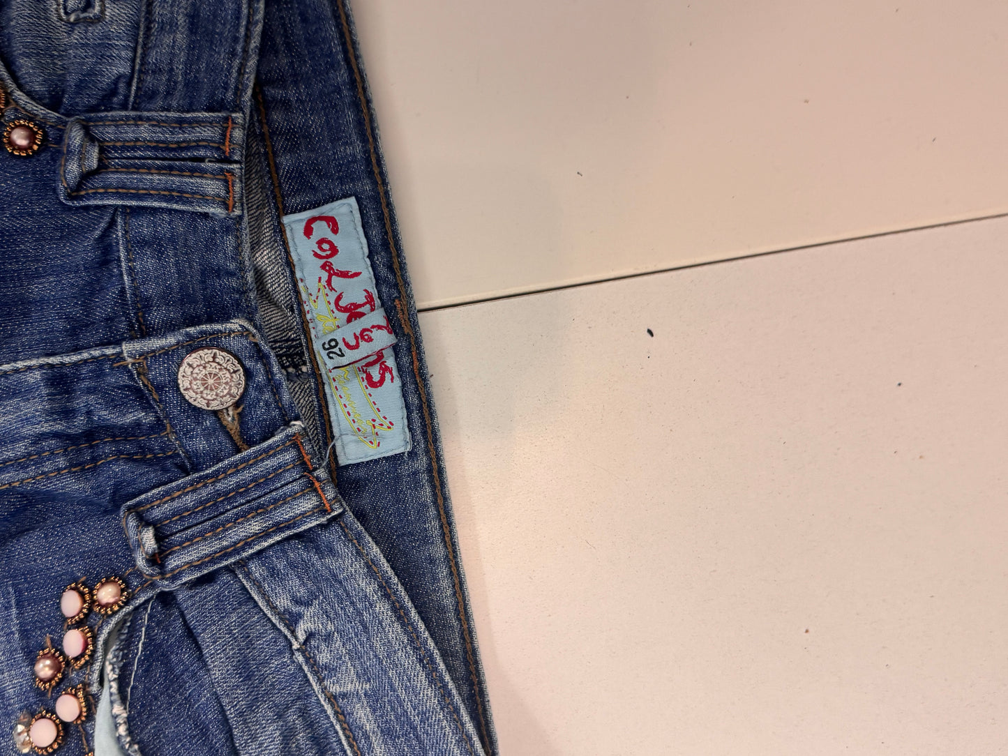 Lågmidjade jeans stl: XS