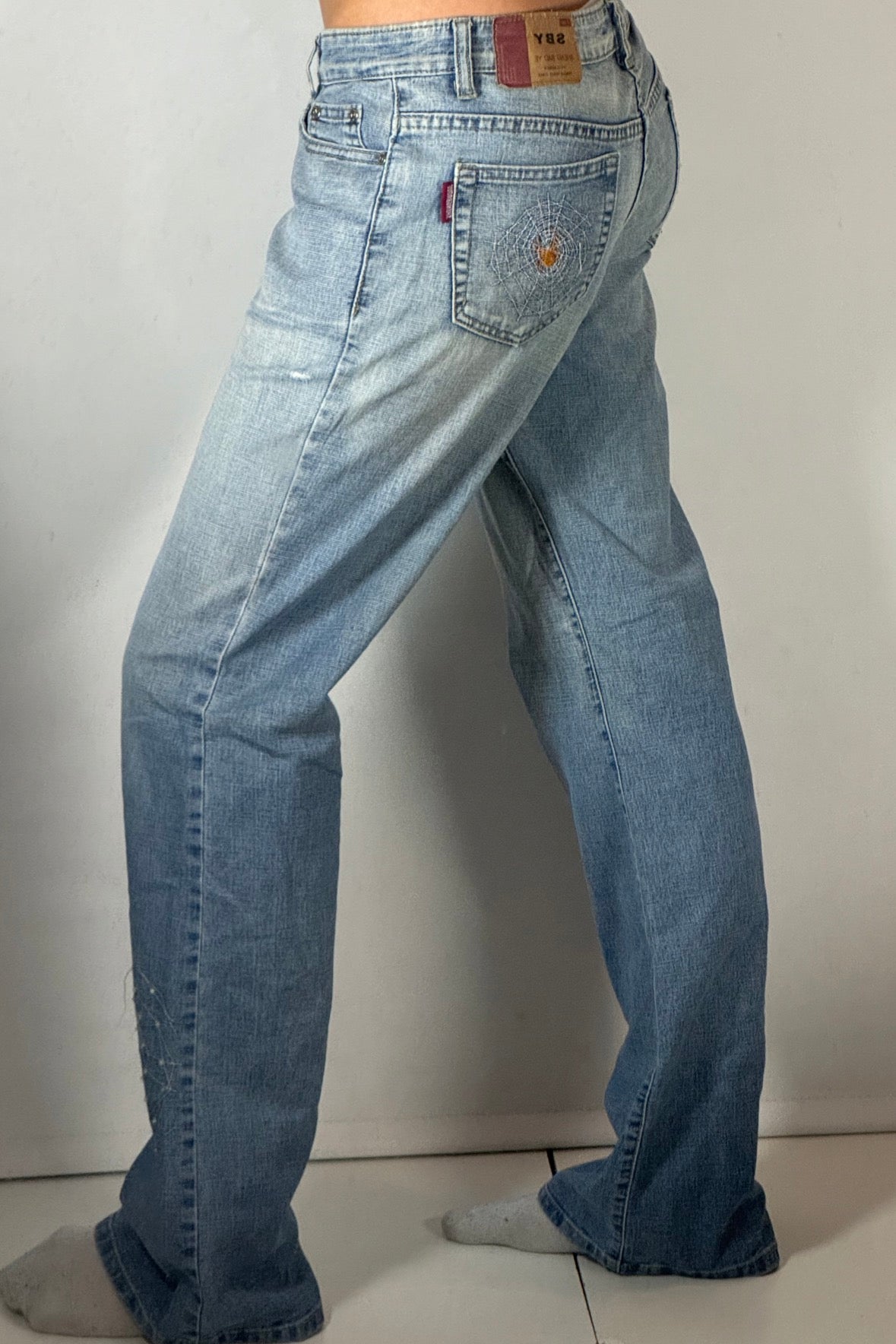Lågmidjade jeans stl: S