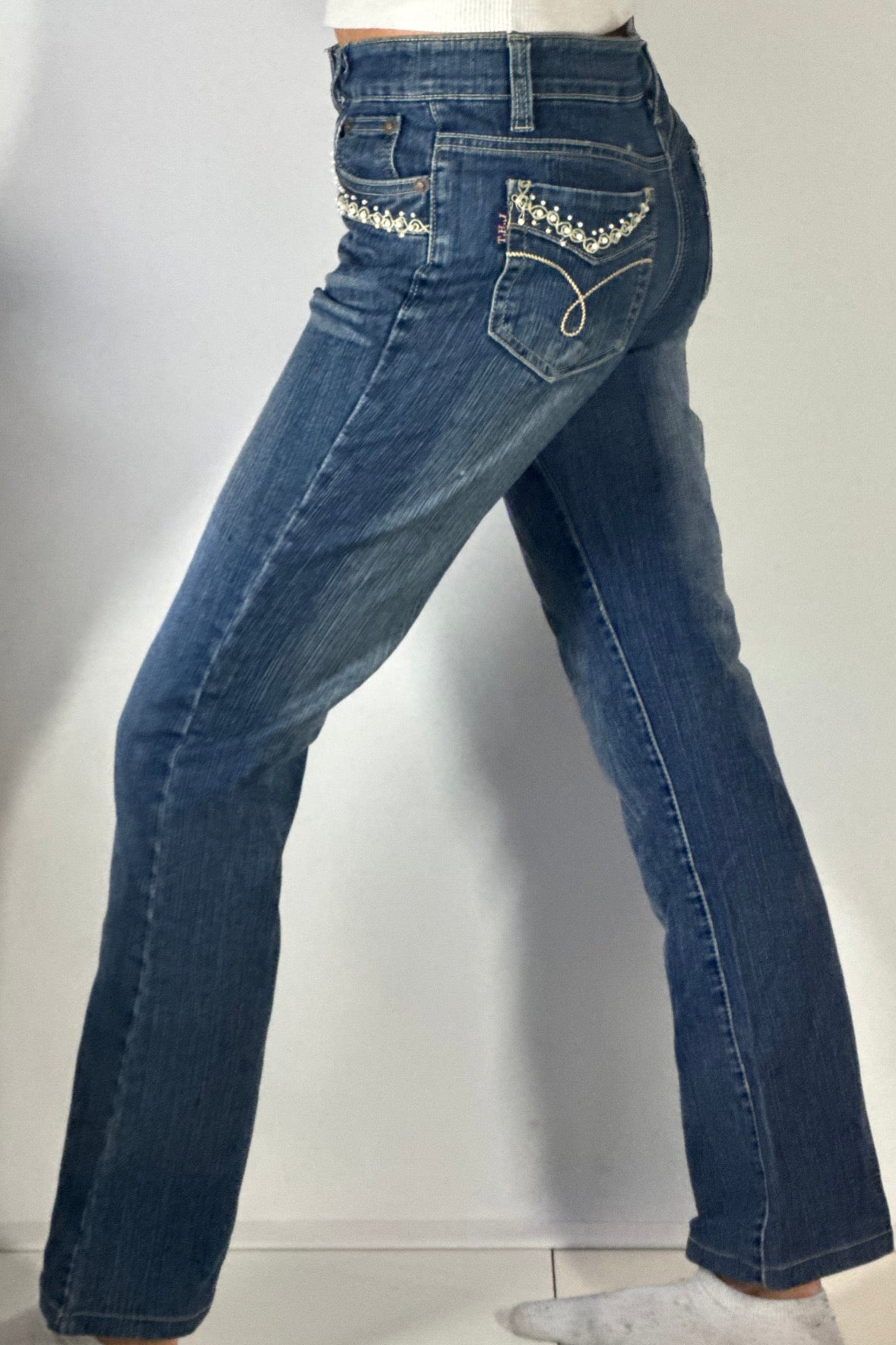 Lågmidjade jeans stl: XS