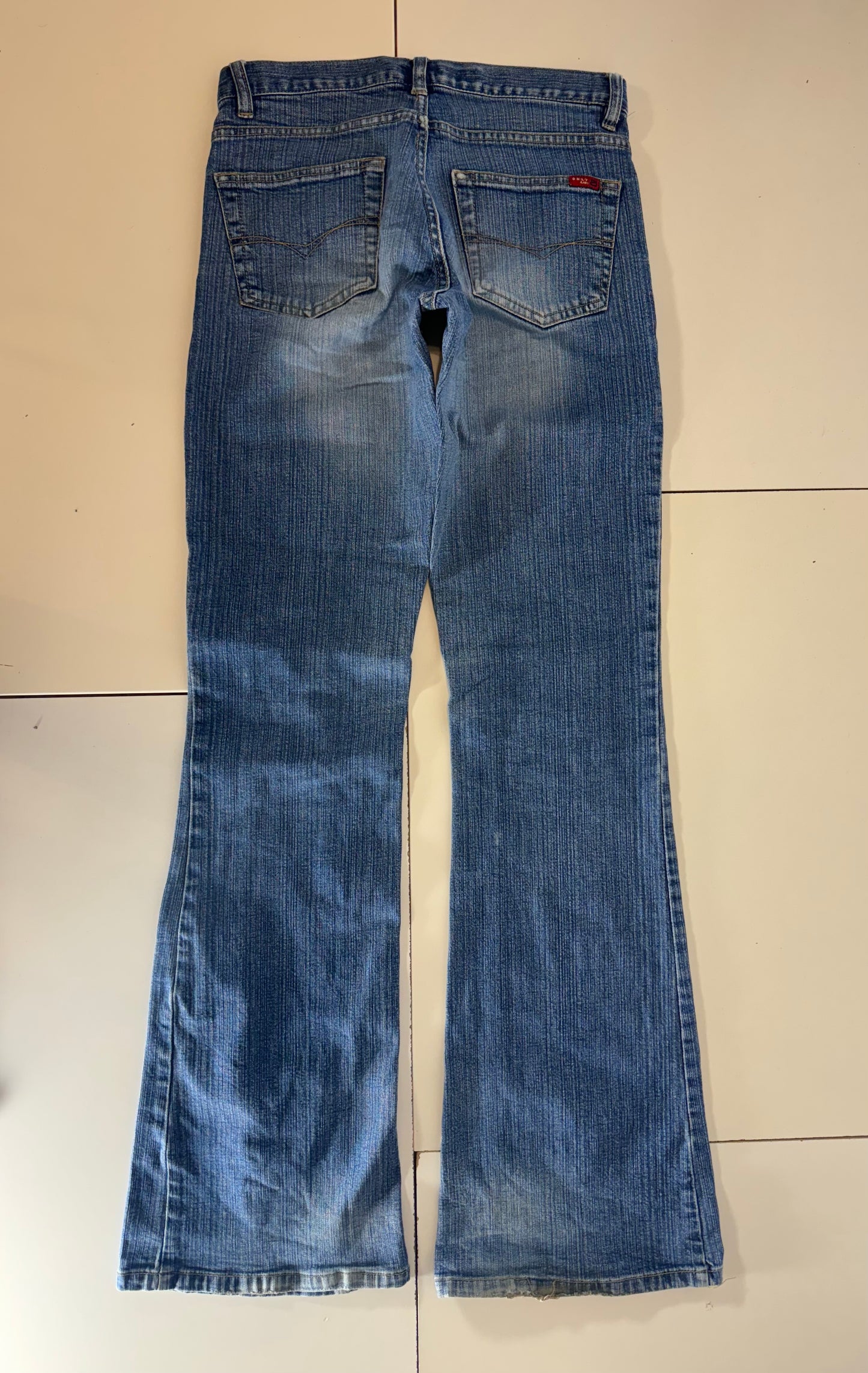 Lågmidjade jeans-stl: XS