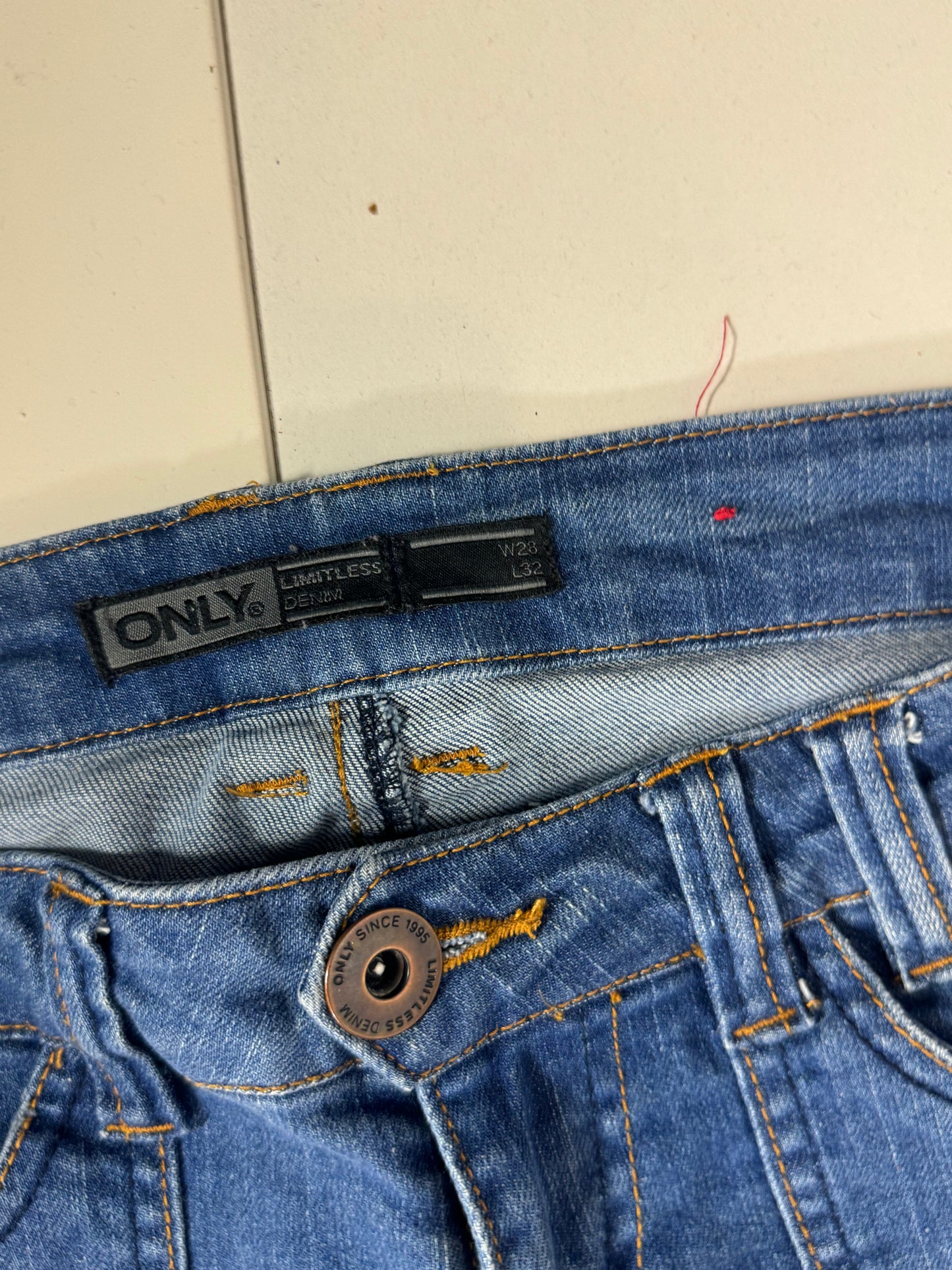 Lågmidjade jeans stl: S