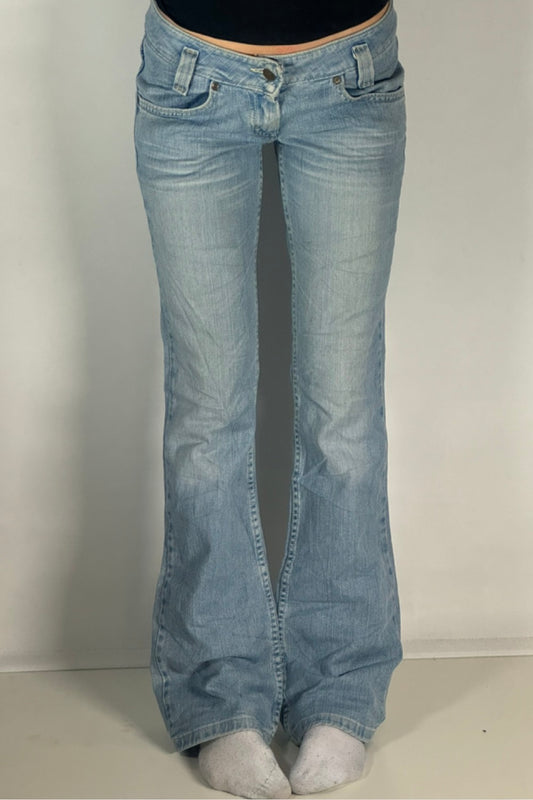 Lågmidjade jeans stl: S