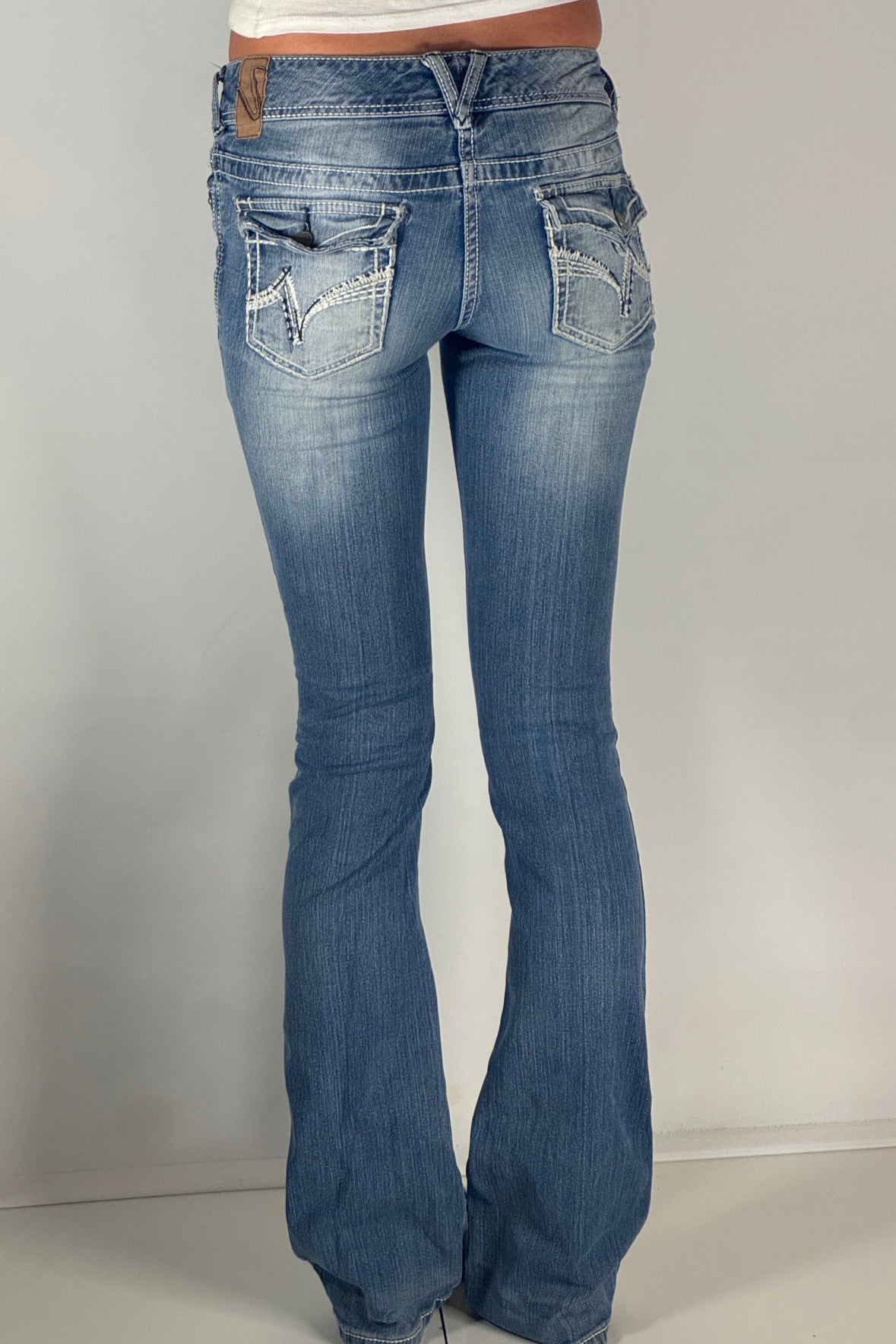 Lågmidjade jeans stl: XXS