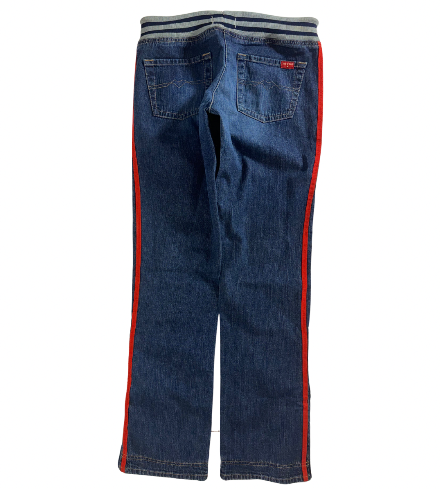 Lågmidjade jeans–stl: XS