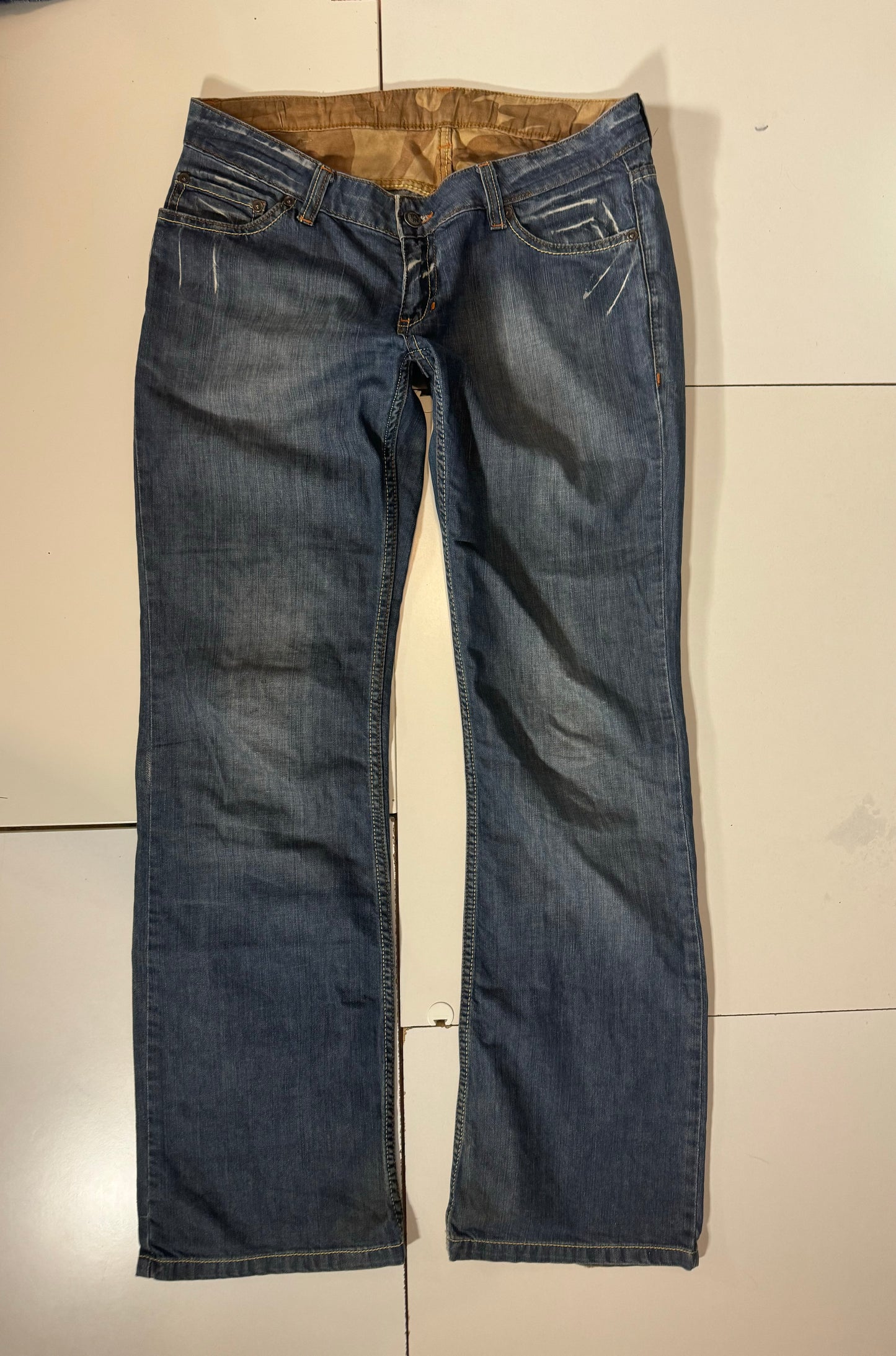 Lågmidjade jeans stl: M