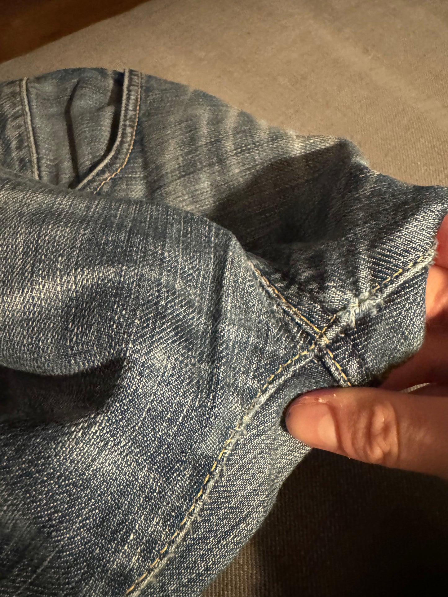 Lågmidjade jeans stl: XS