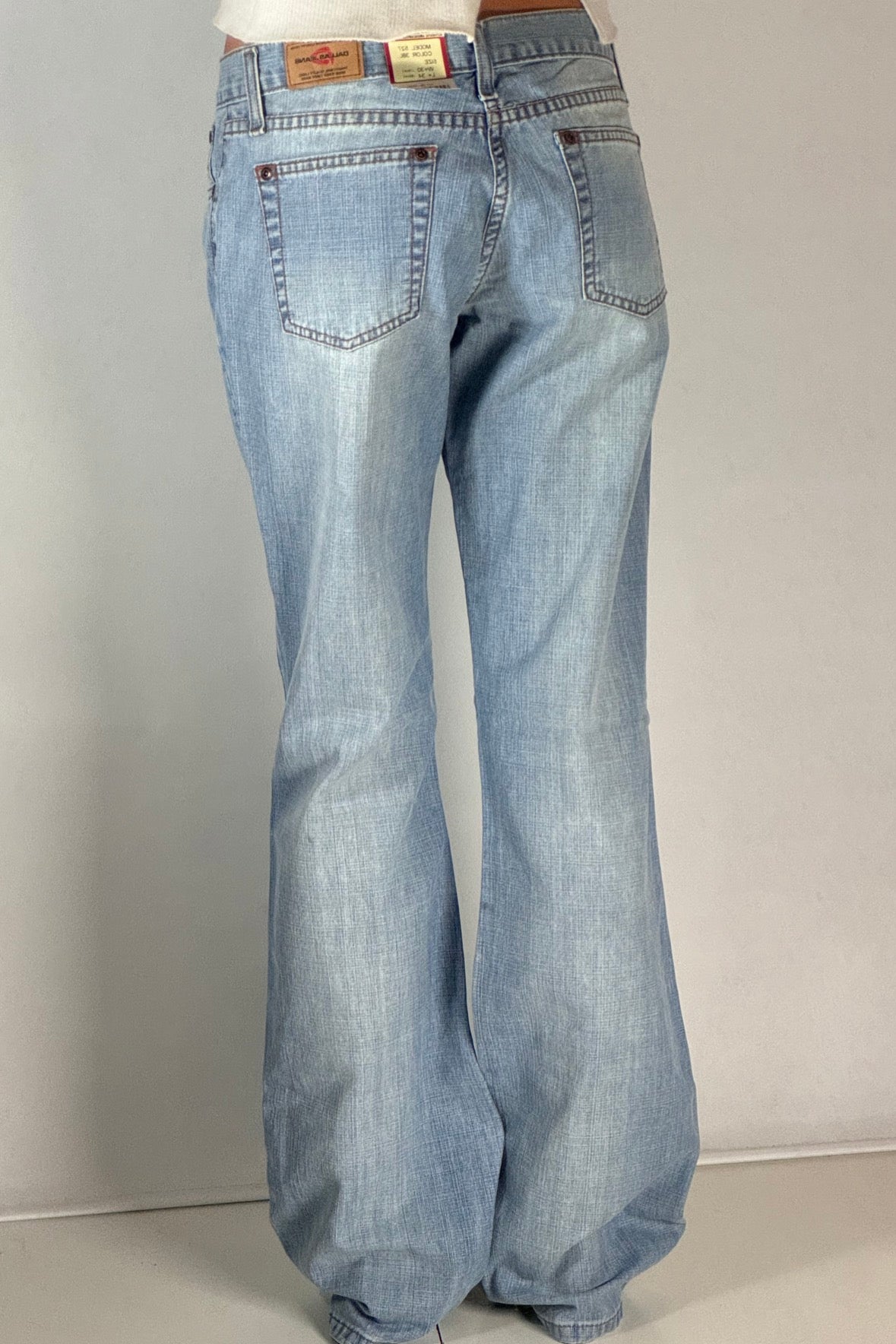 Lågmidjade jeans stl: S/M (W32/L34)
