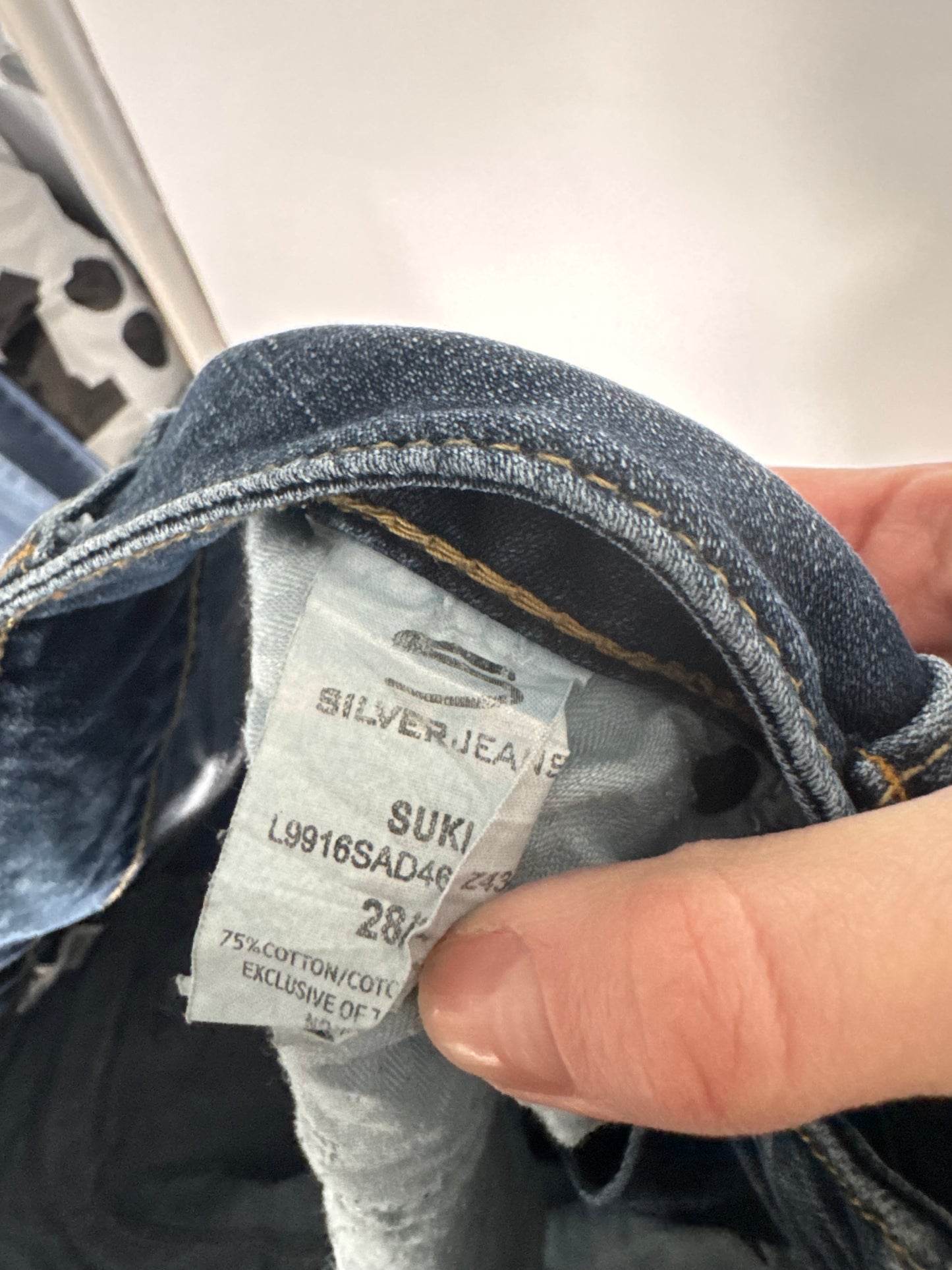 Lågmidjade jeans stl: XS