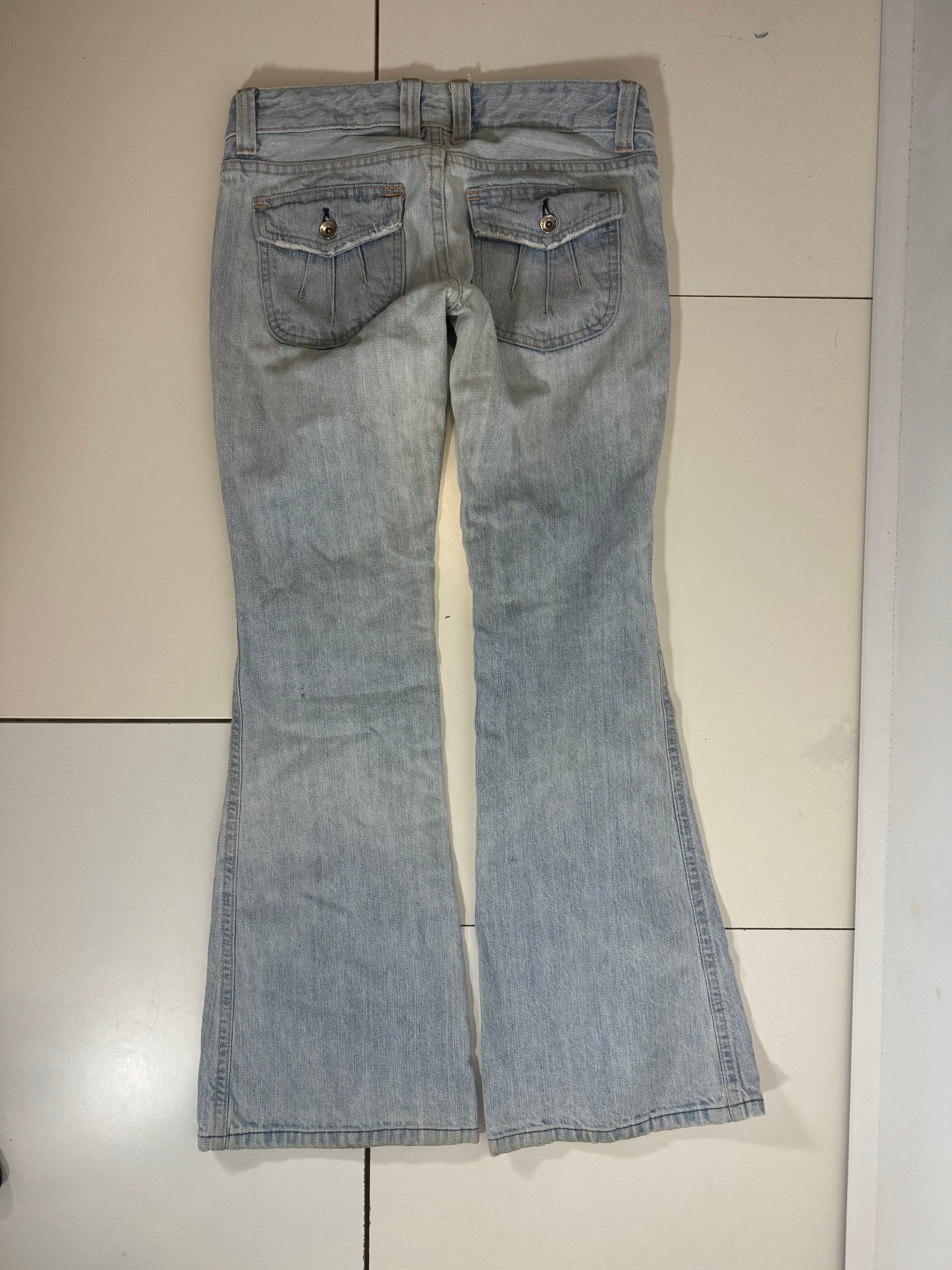 Lågmidjade jeans stl: XS