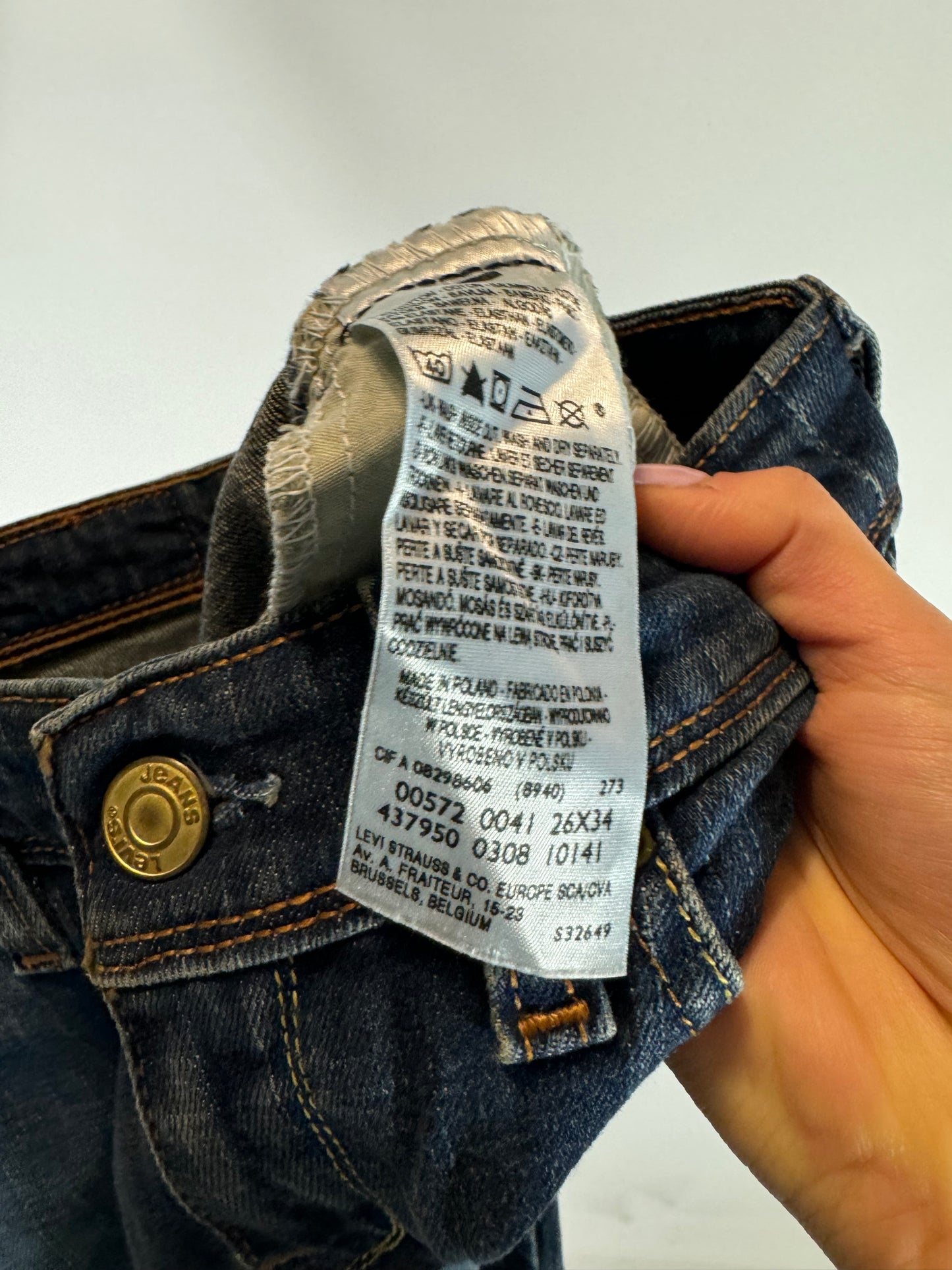 Levis jeans stl: XXS