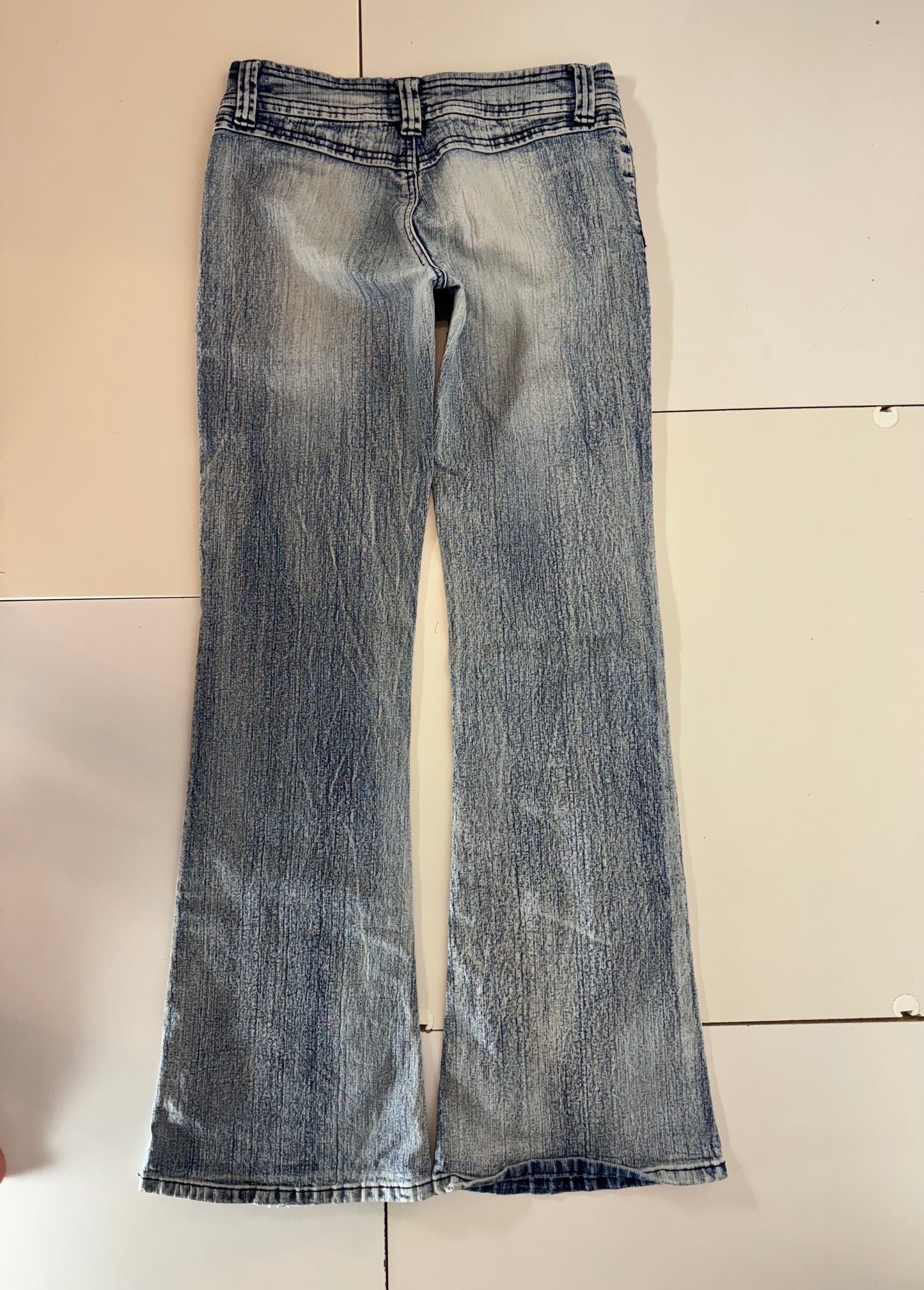 Lågmidjade jeans–stl: XS