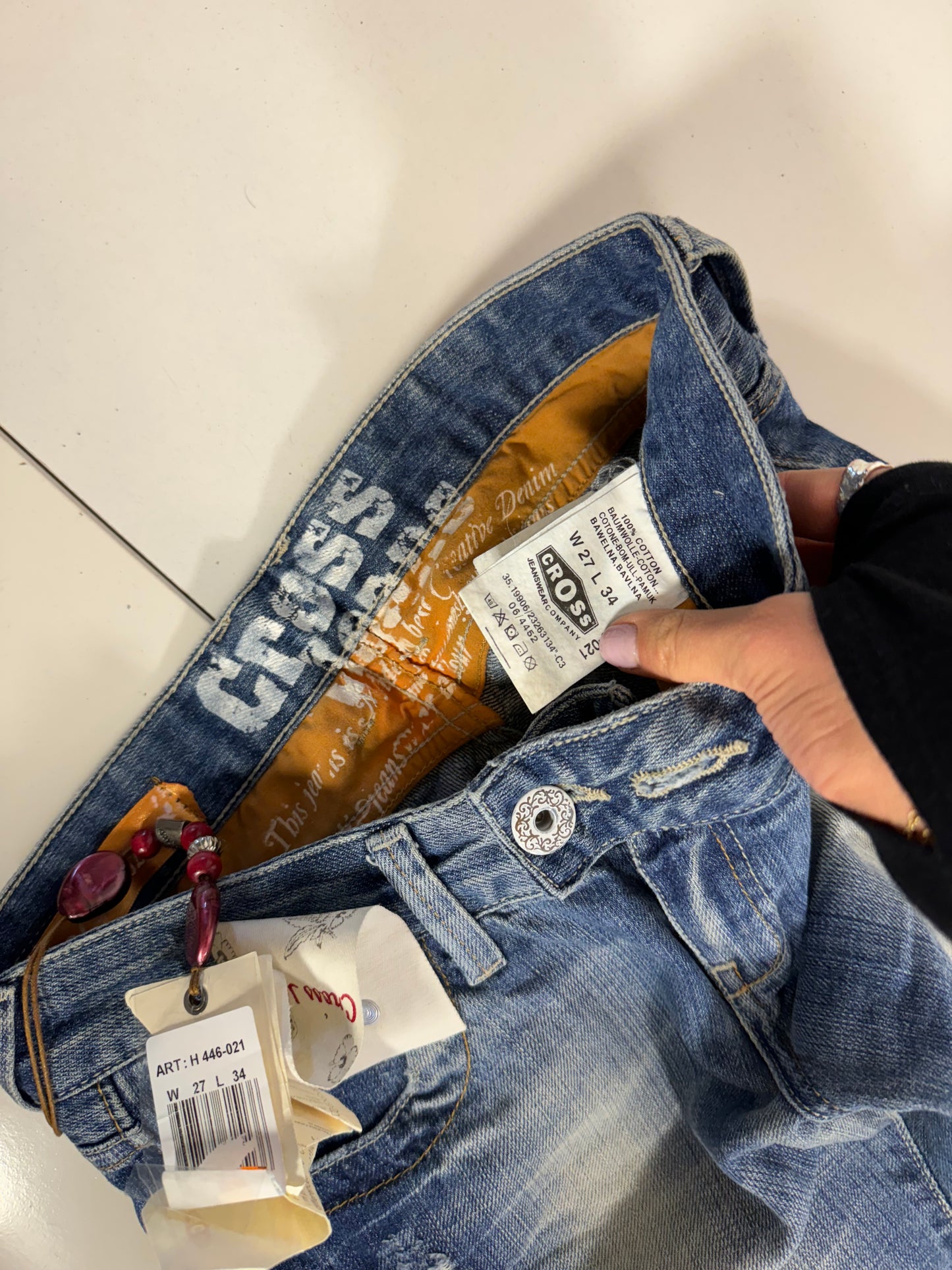 Lågmidjade jeans stl: XS/S