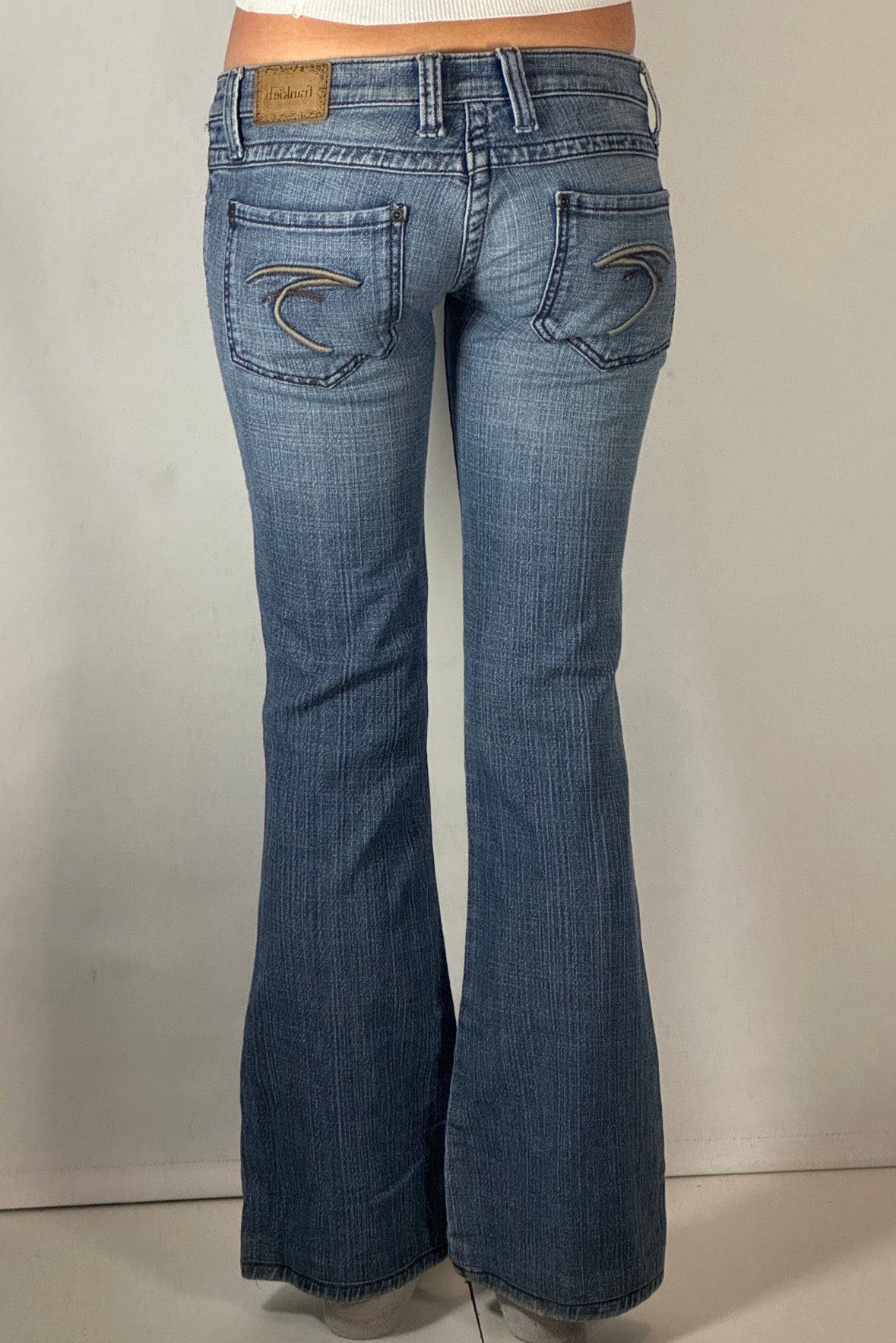 Lågmidjade jeans stl: S
