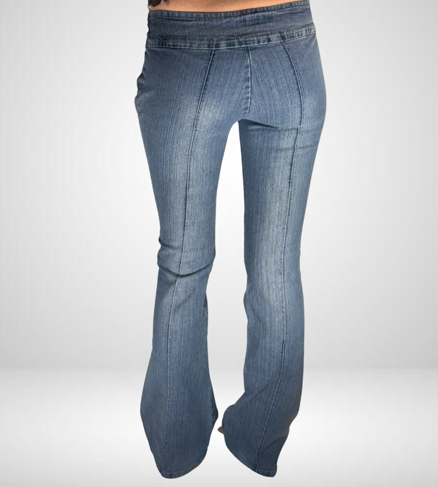 Lågmidjade jeans–stl: XS