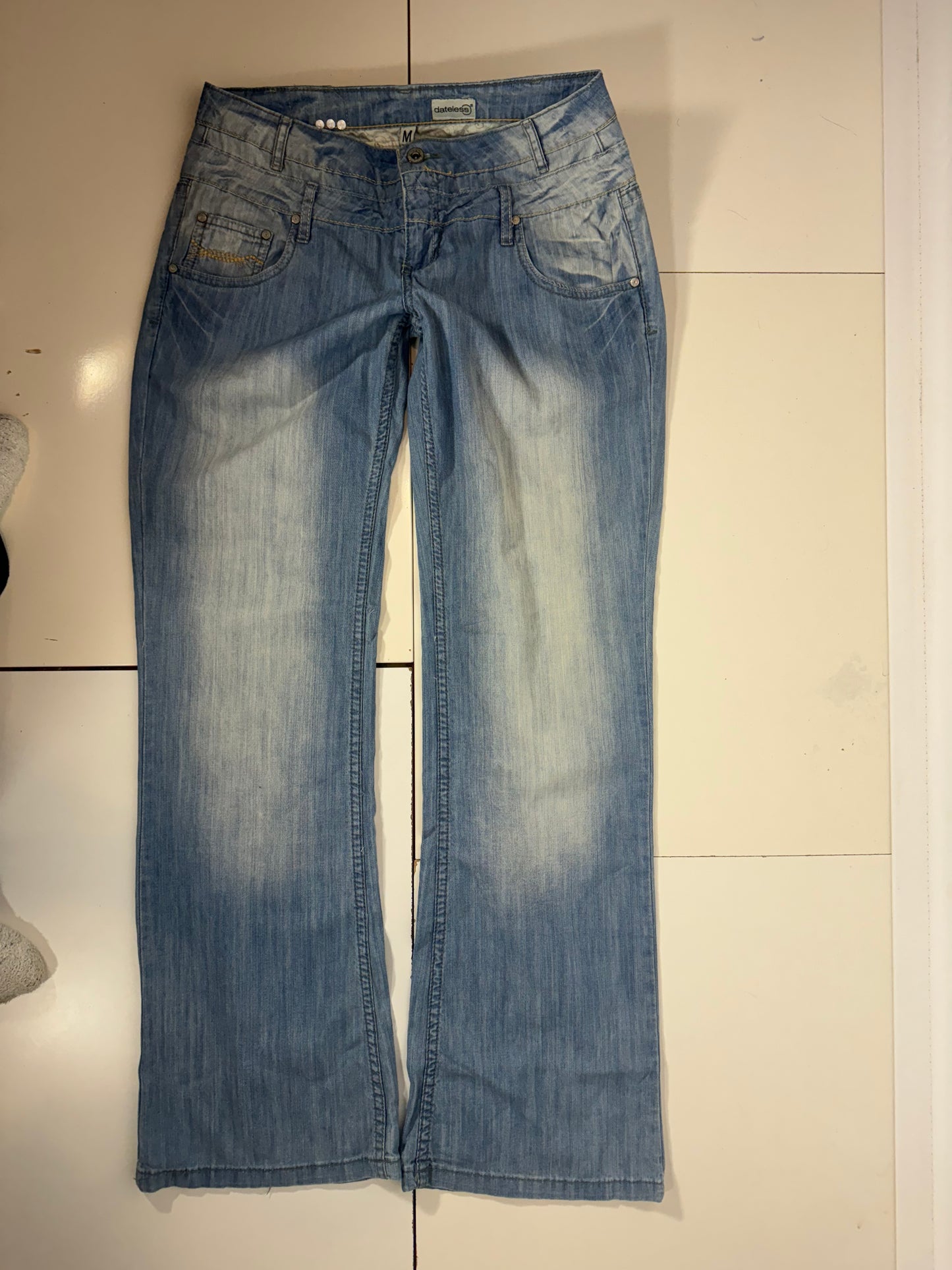 Lågmidjade jeans stl: M