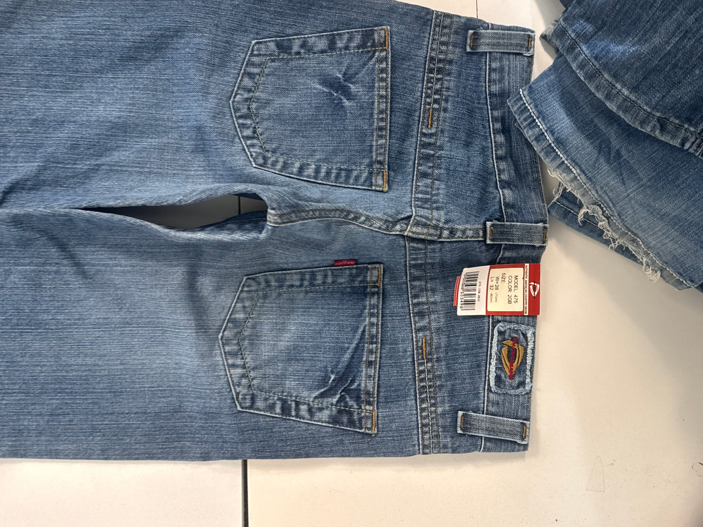 Lavtaljede jeans str: XXS