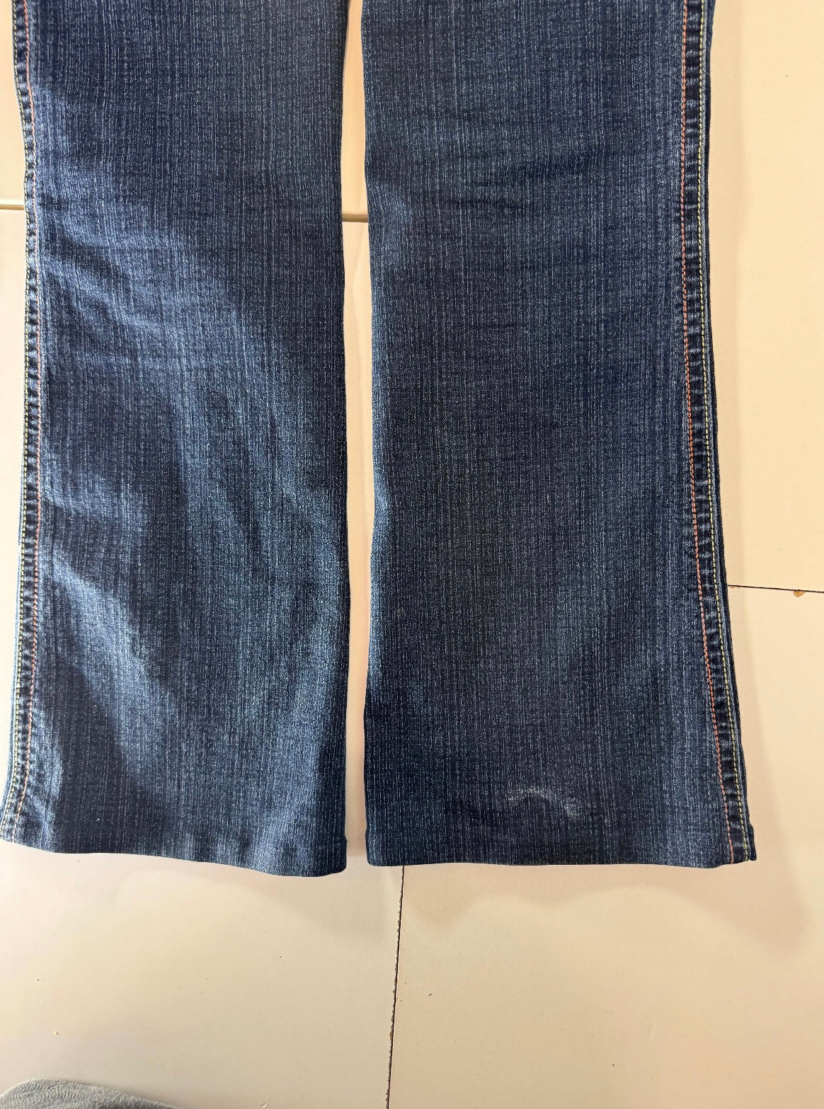 Lågmidjade jeans–stl: XS