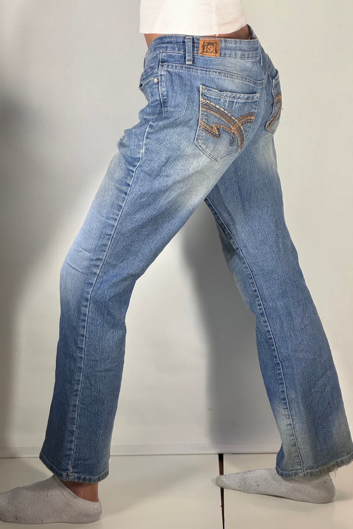 Lågmidjade jeans stl: M