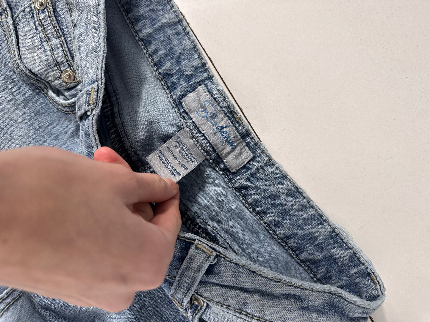 Lågmidjade jeans stl: XS/S