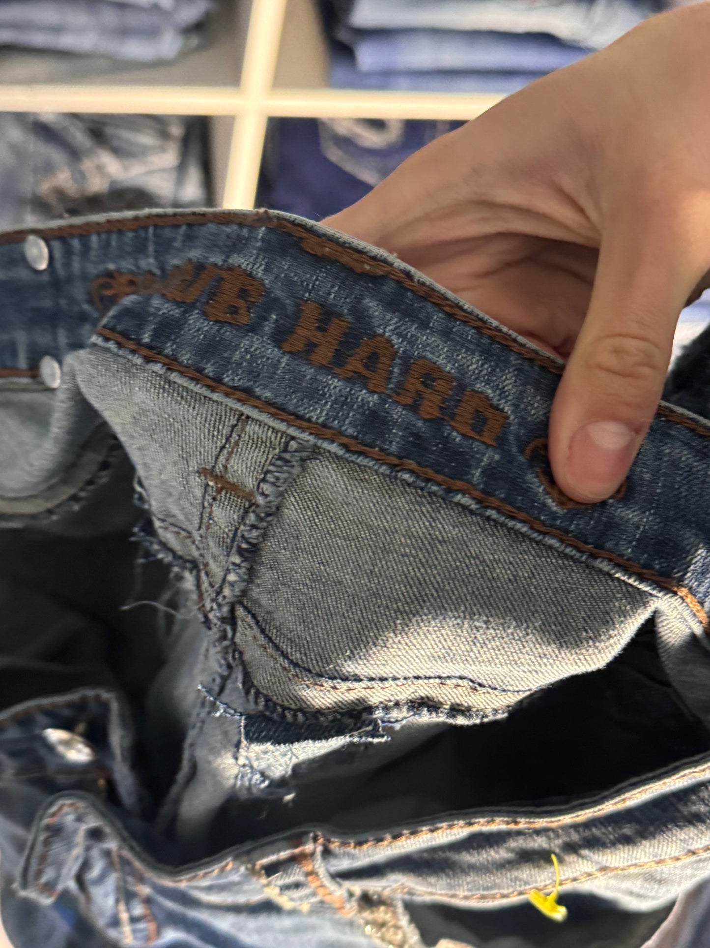 Lågmidjade jeans stl: