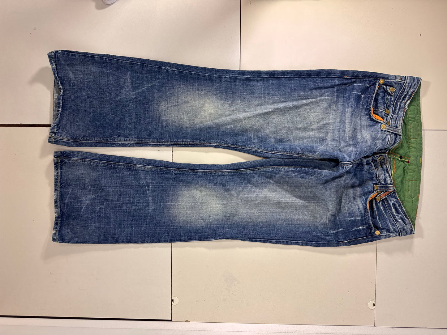 Lågmidjade jeans stl: L